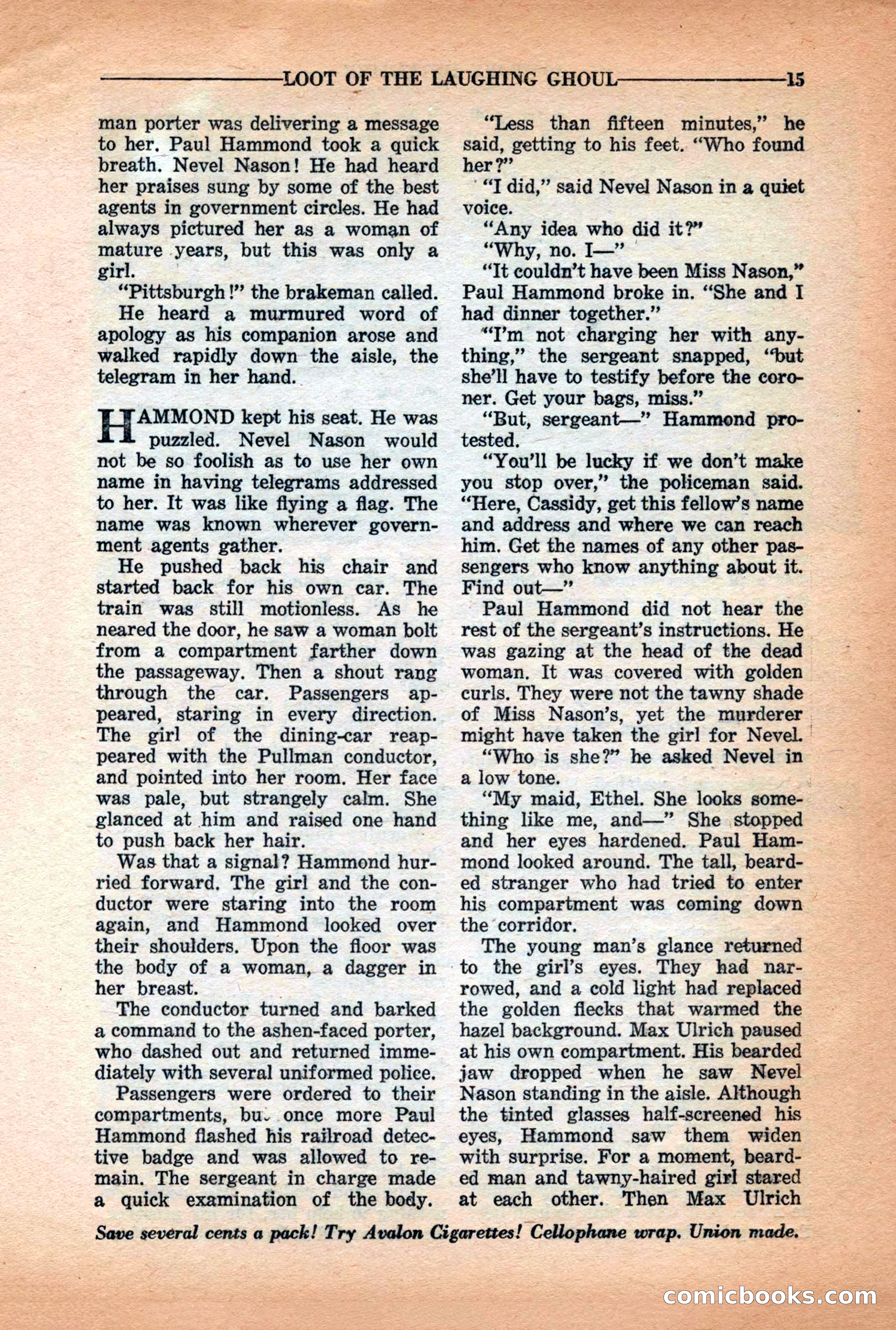 10-Story Detective Magazine Cover — page 17 of 116