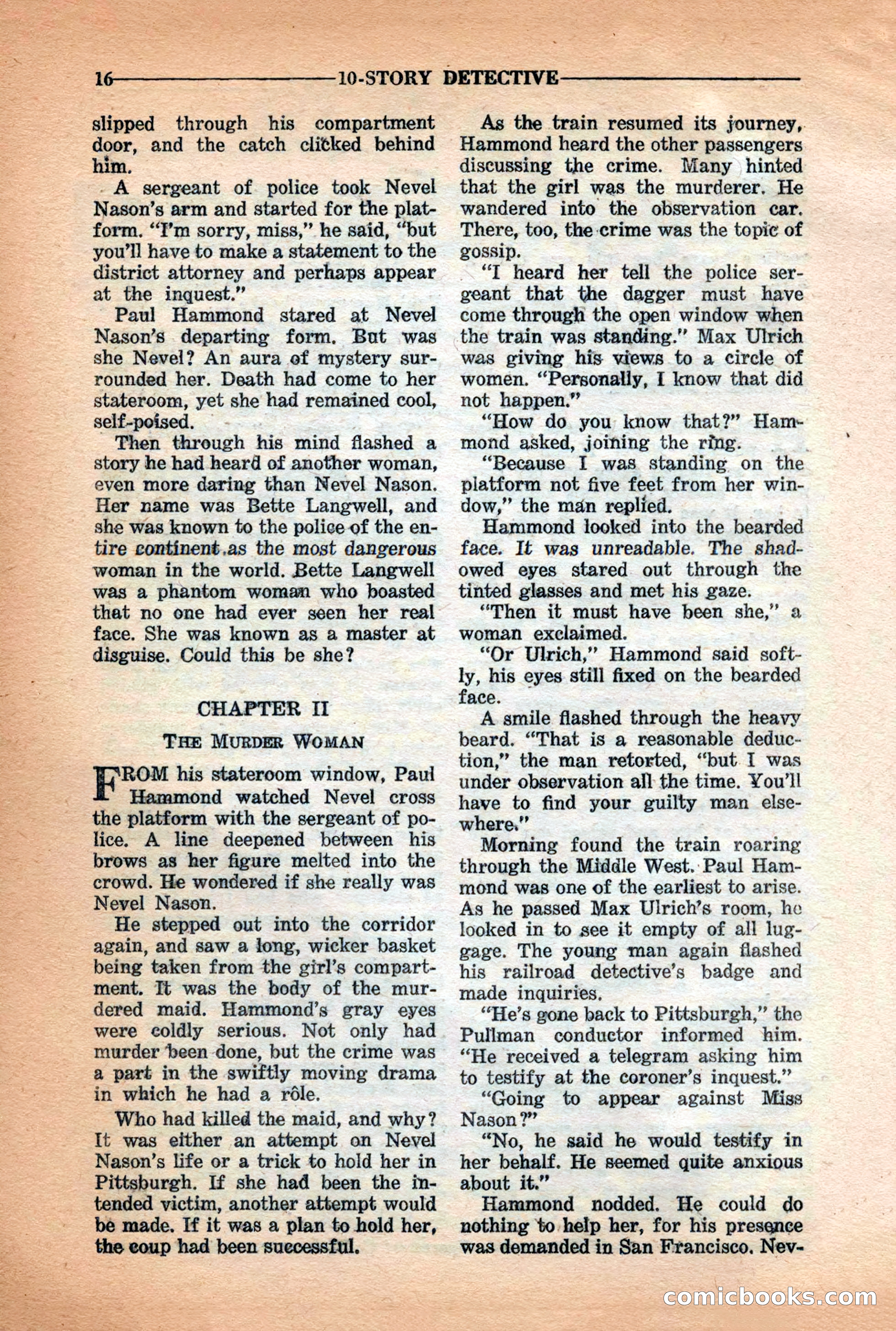 10-Story Detective Magazine Cover — page 18 of 116