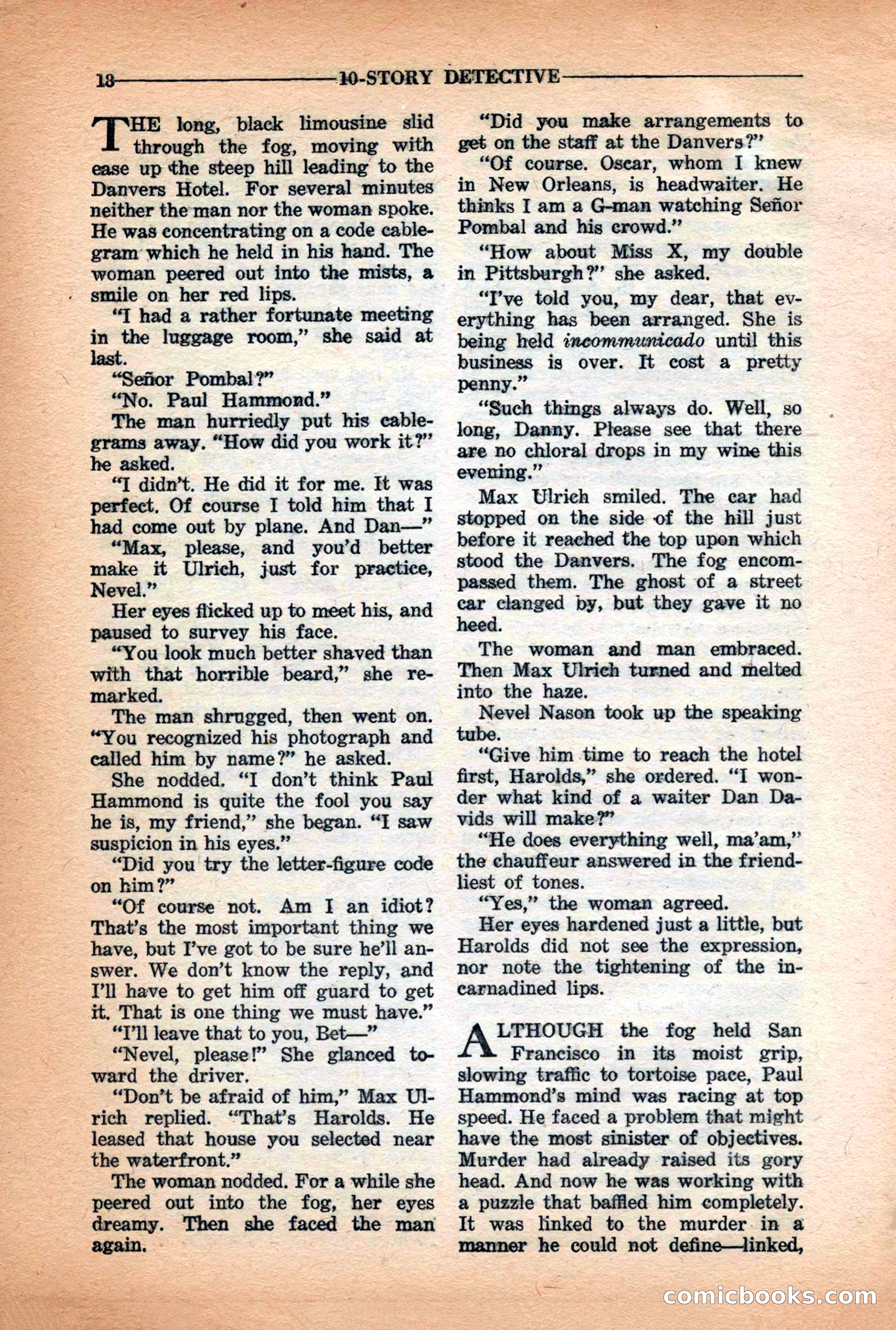 10-Story Detective Magazine Cover — page 20 of 116