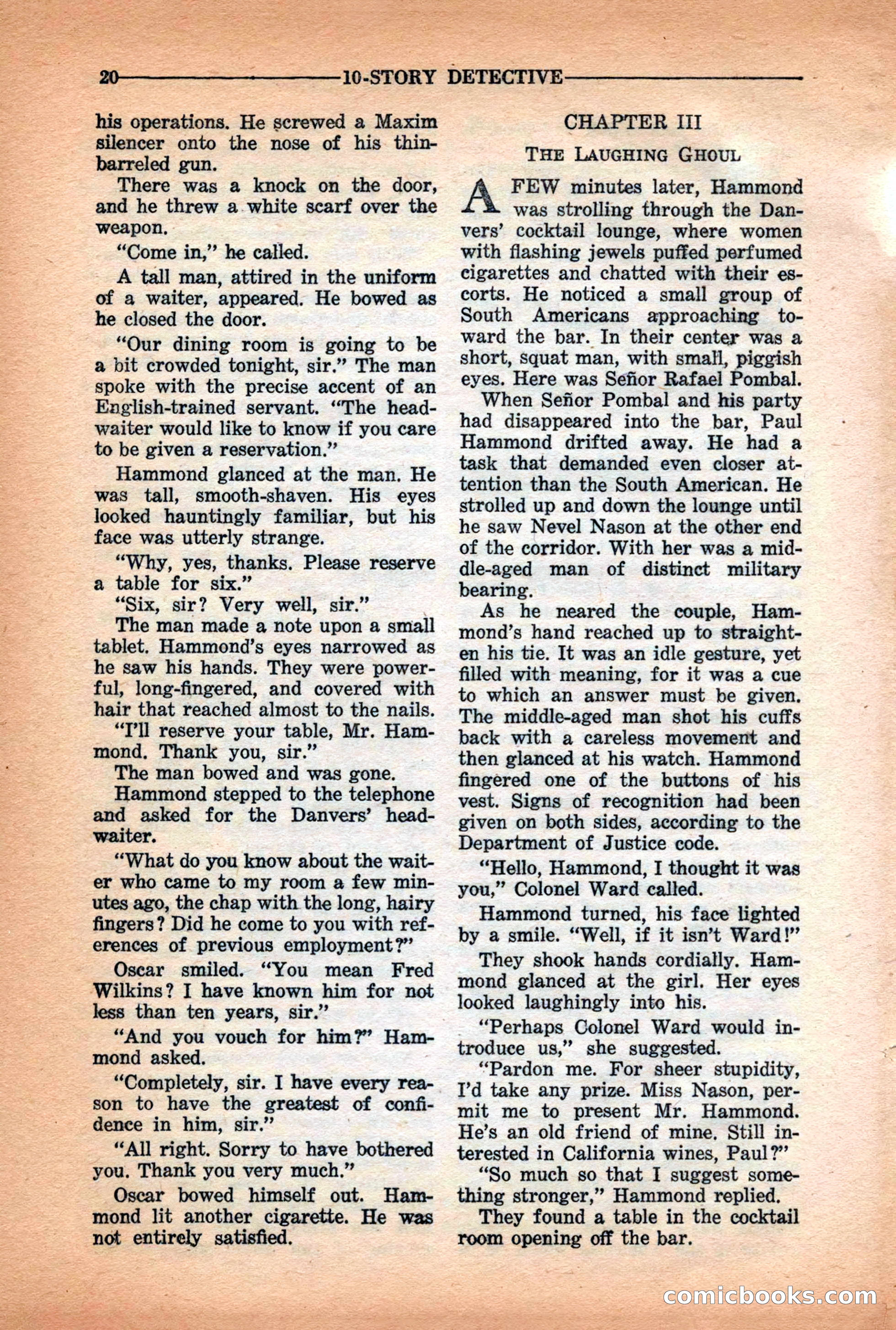 10-Story Detective Magazine Cover — page 22 of 116