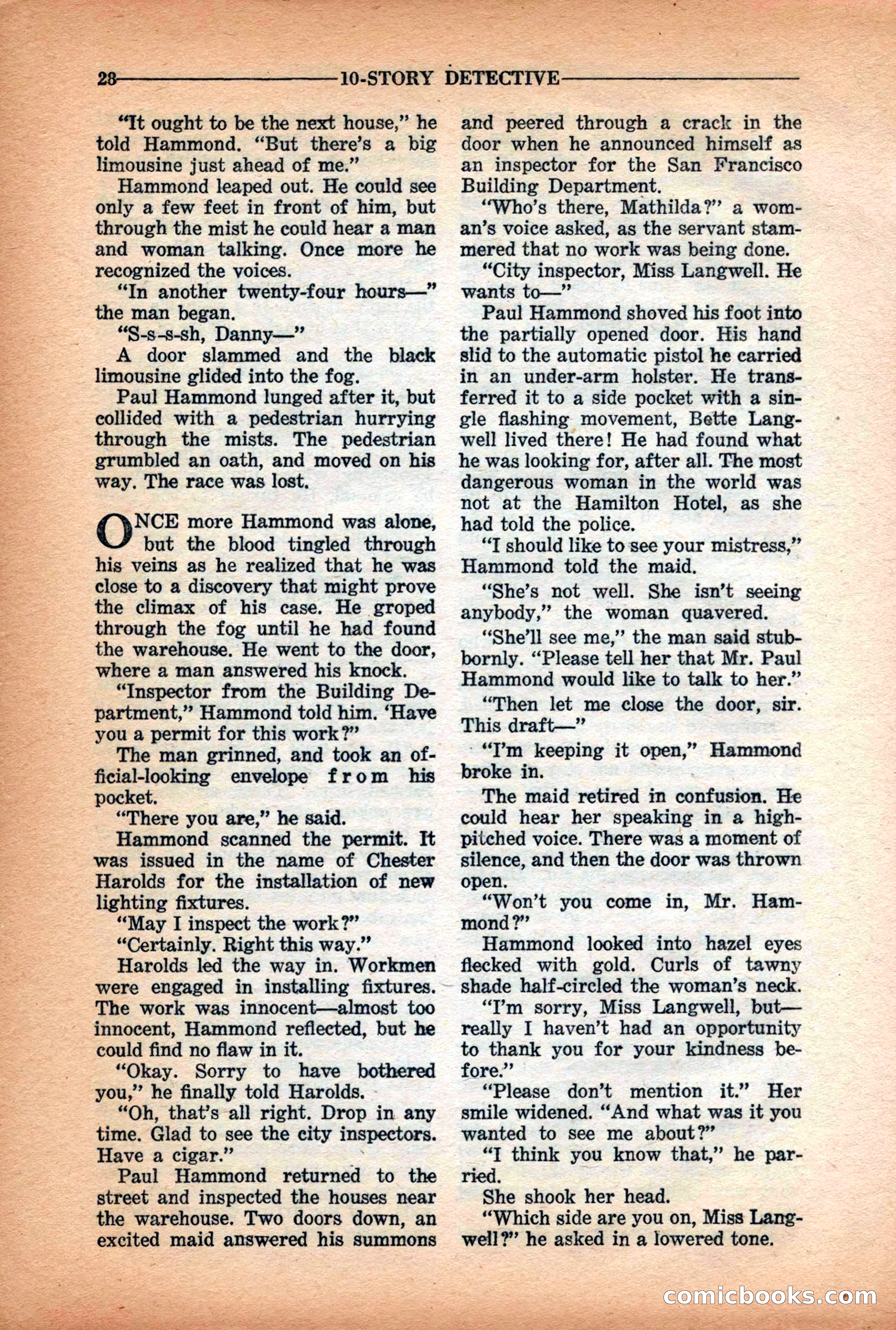 10-Story Detective Magazine Cover — page 30 of 116