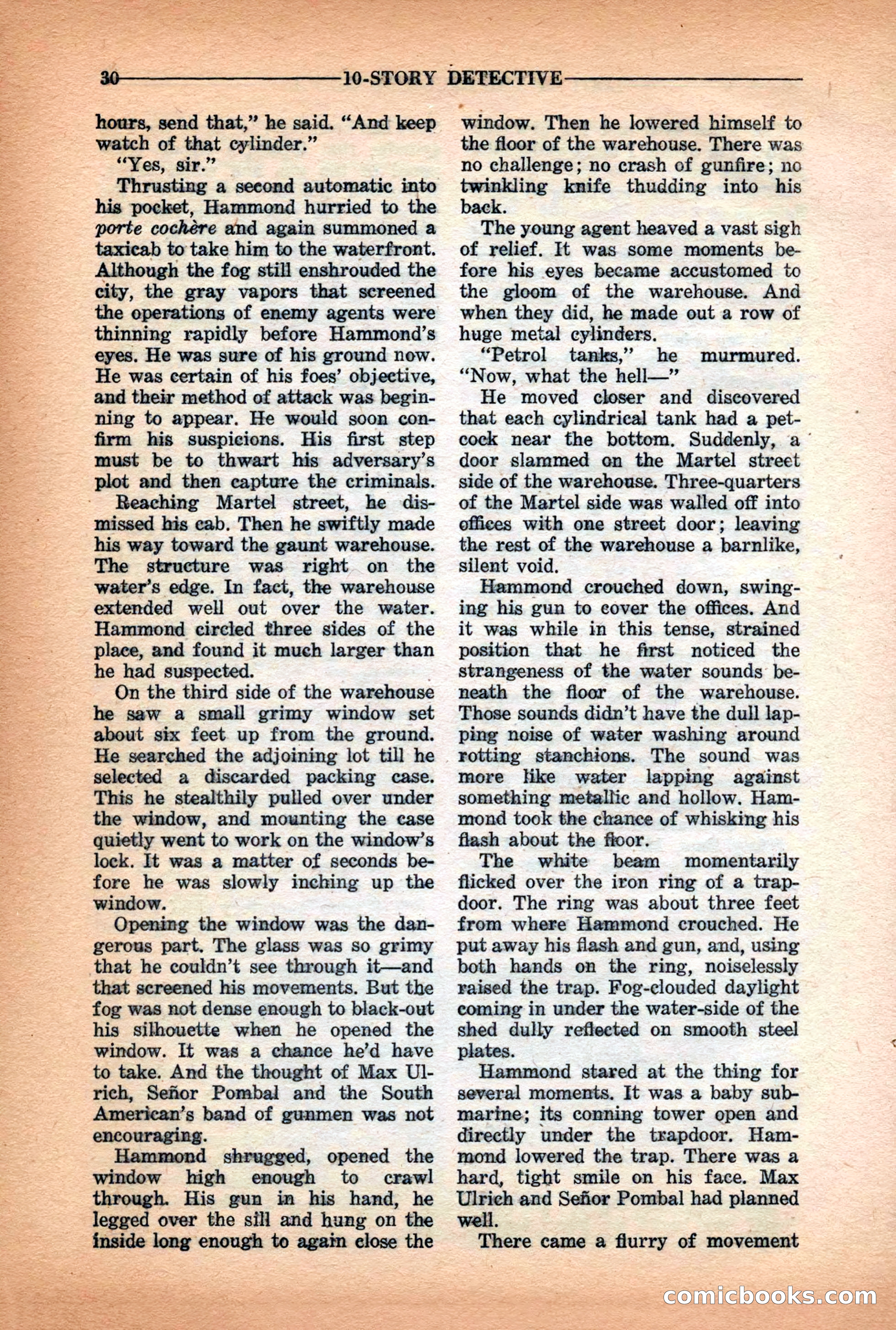 10-Story Detective Magazine Cover — page 32 of 116