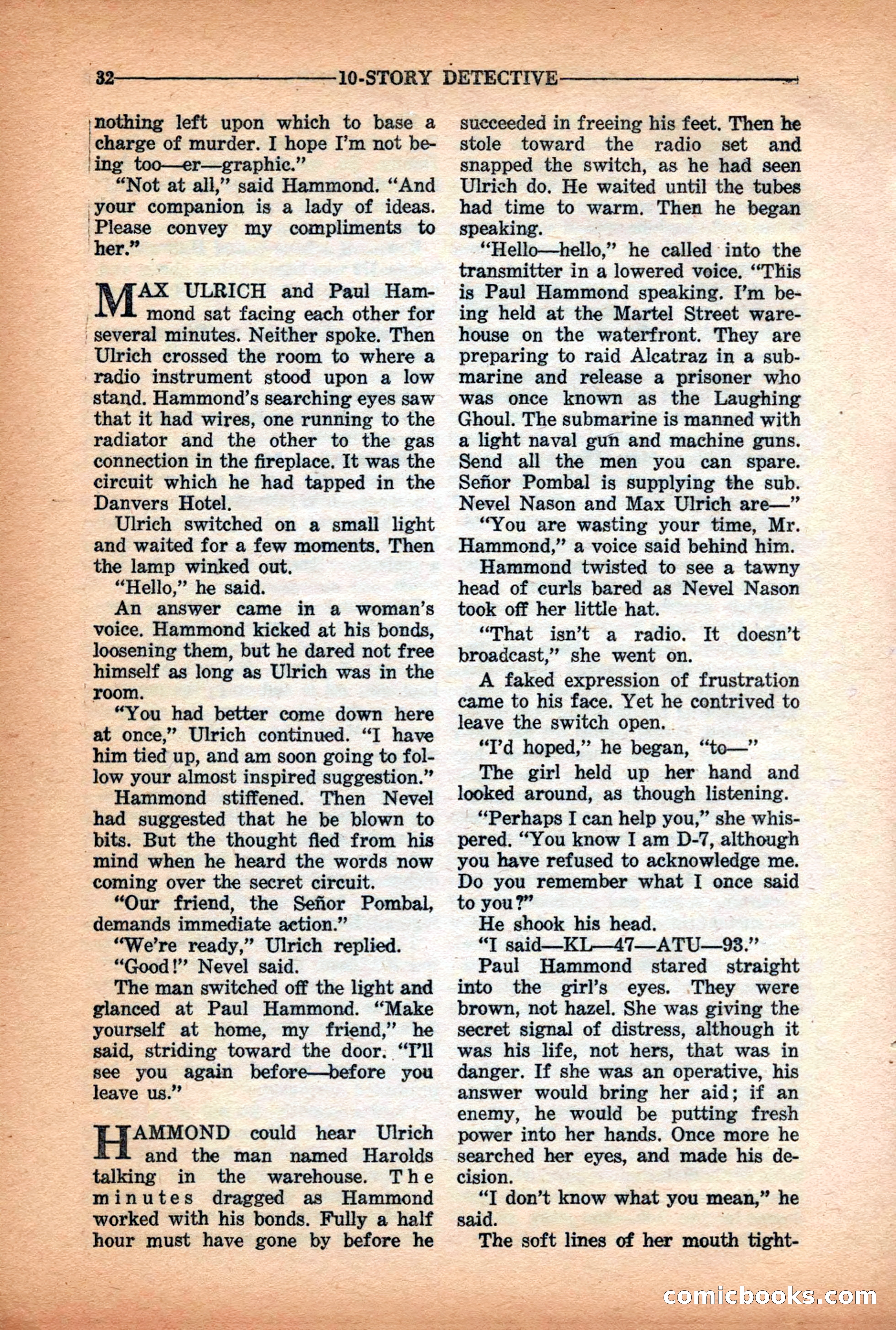 10-Story Detective Magazine Cover — page 34 of 116