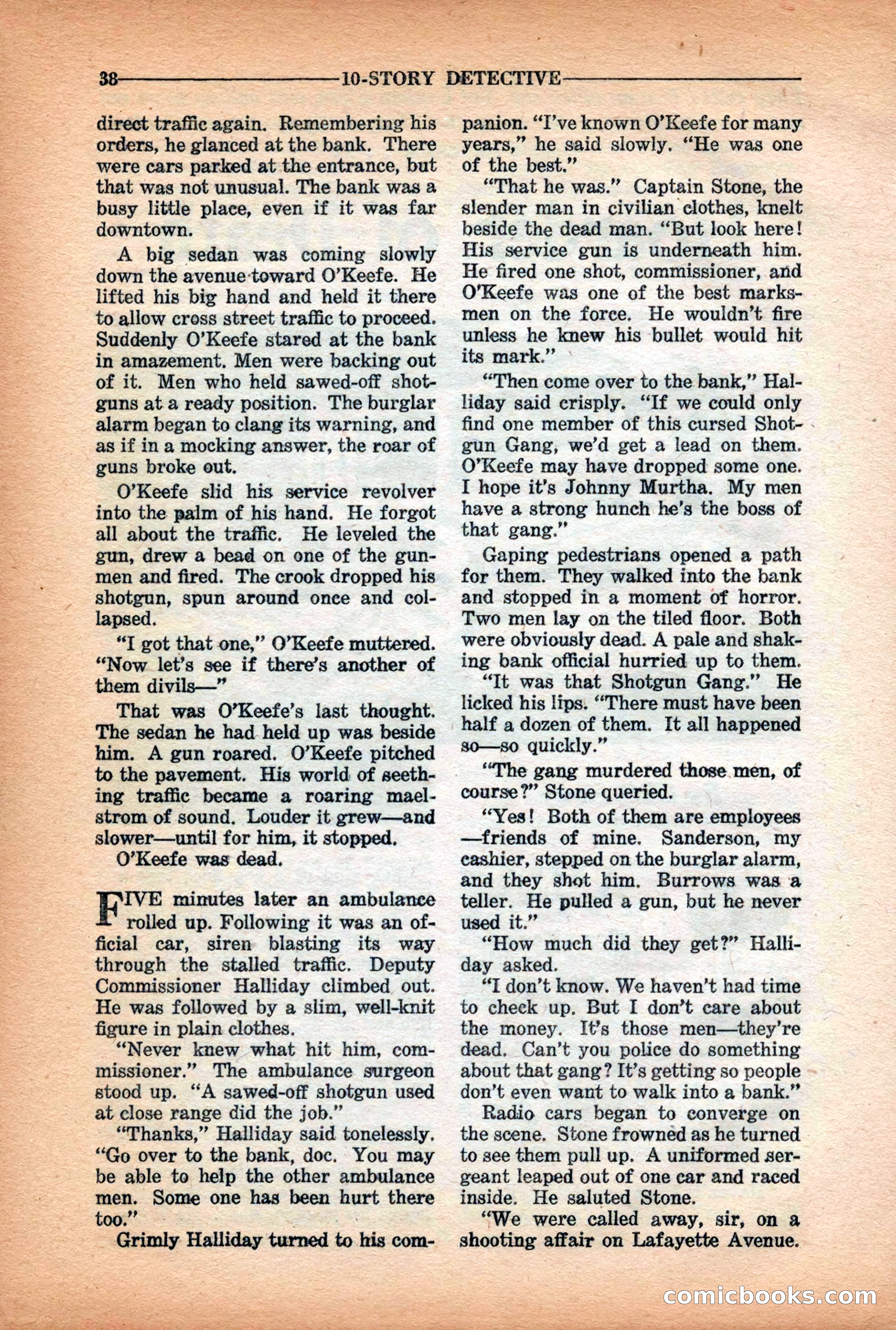 10-Story Detective Magazine Cover — page 40 of 116