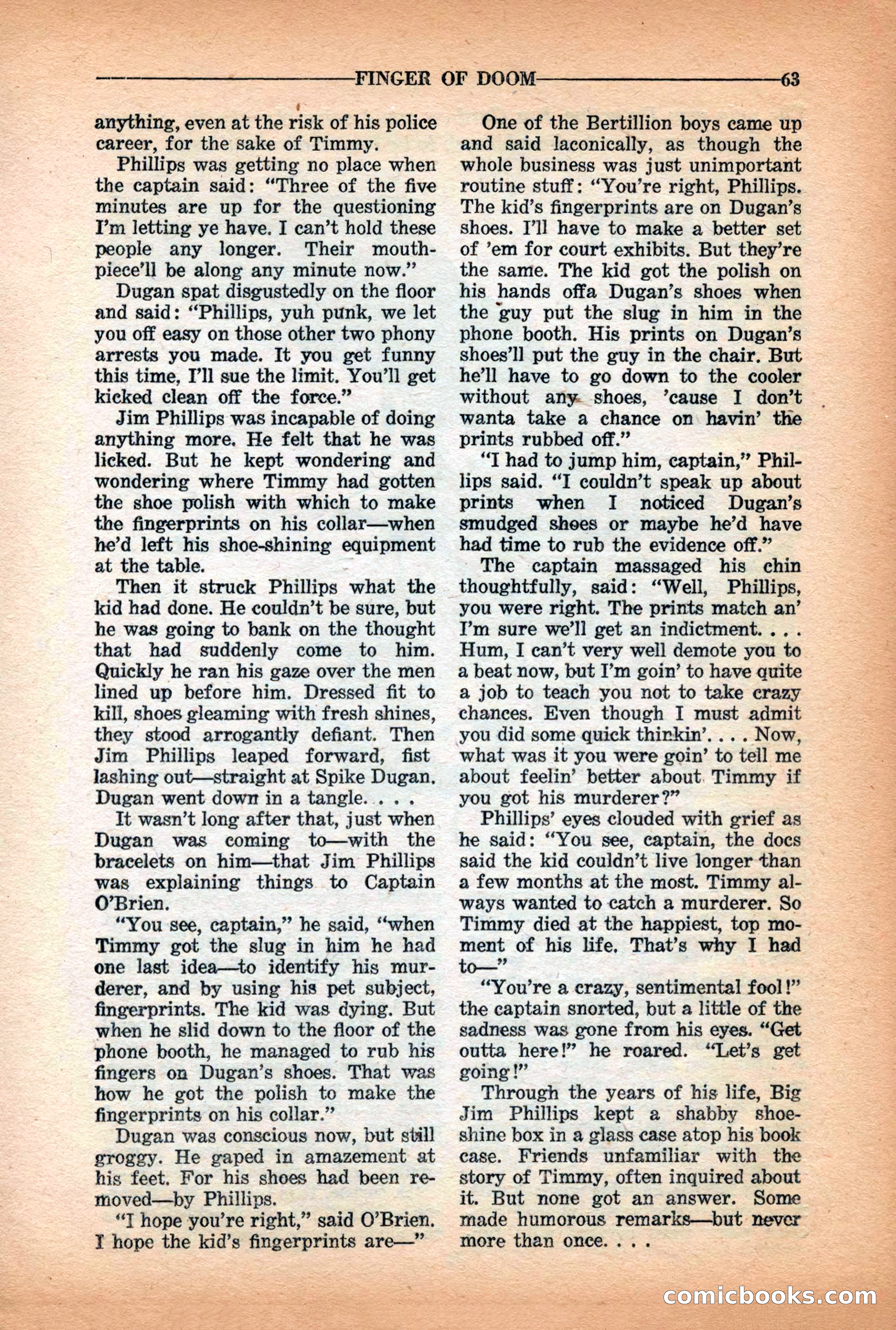 10-Story Detective Magazine Cover — page 65 of 116