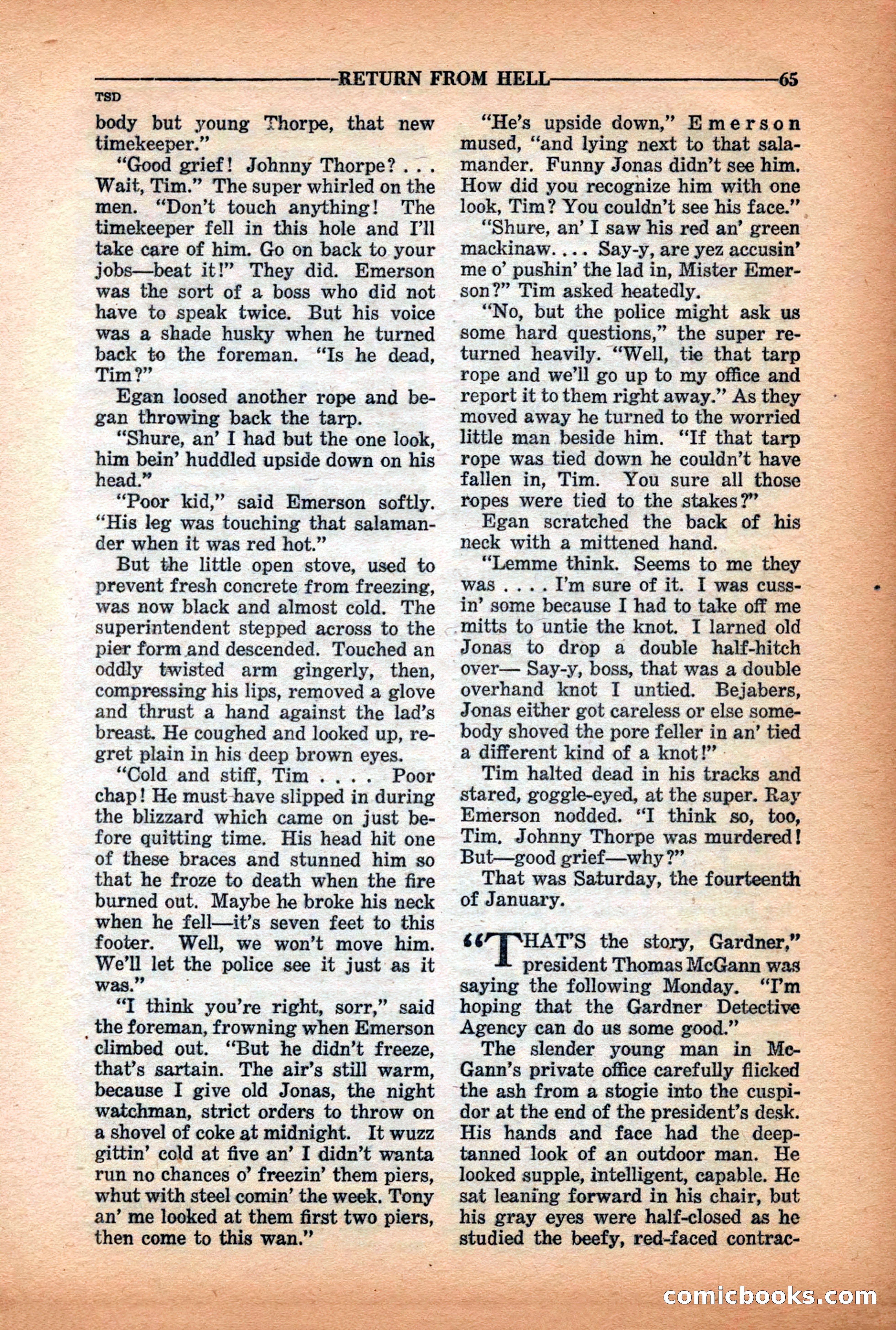 10-Story Detective Magazine Cover — page 67 of 116