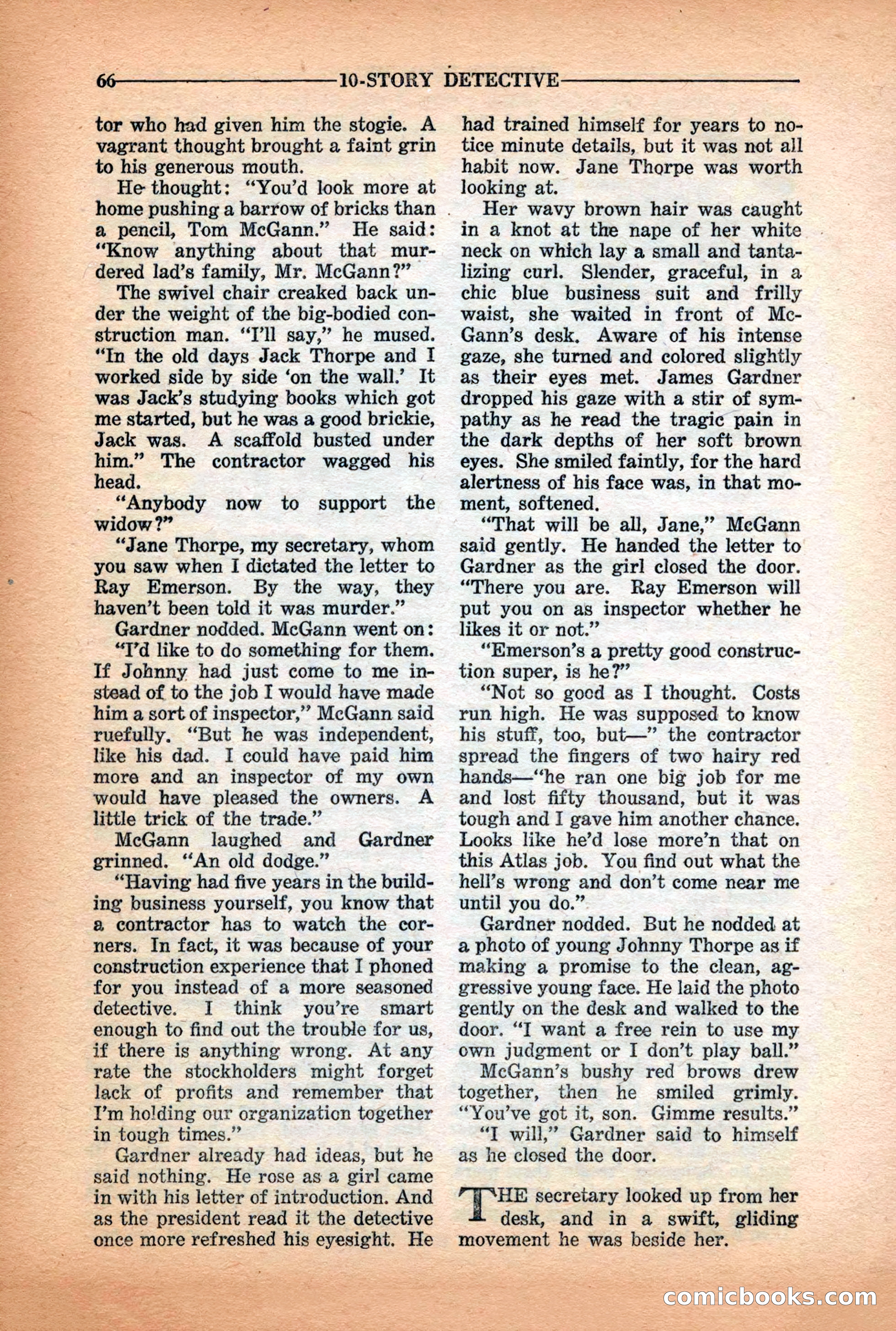 10-Story Detective Magazine Cover — page 68 of 116