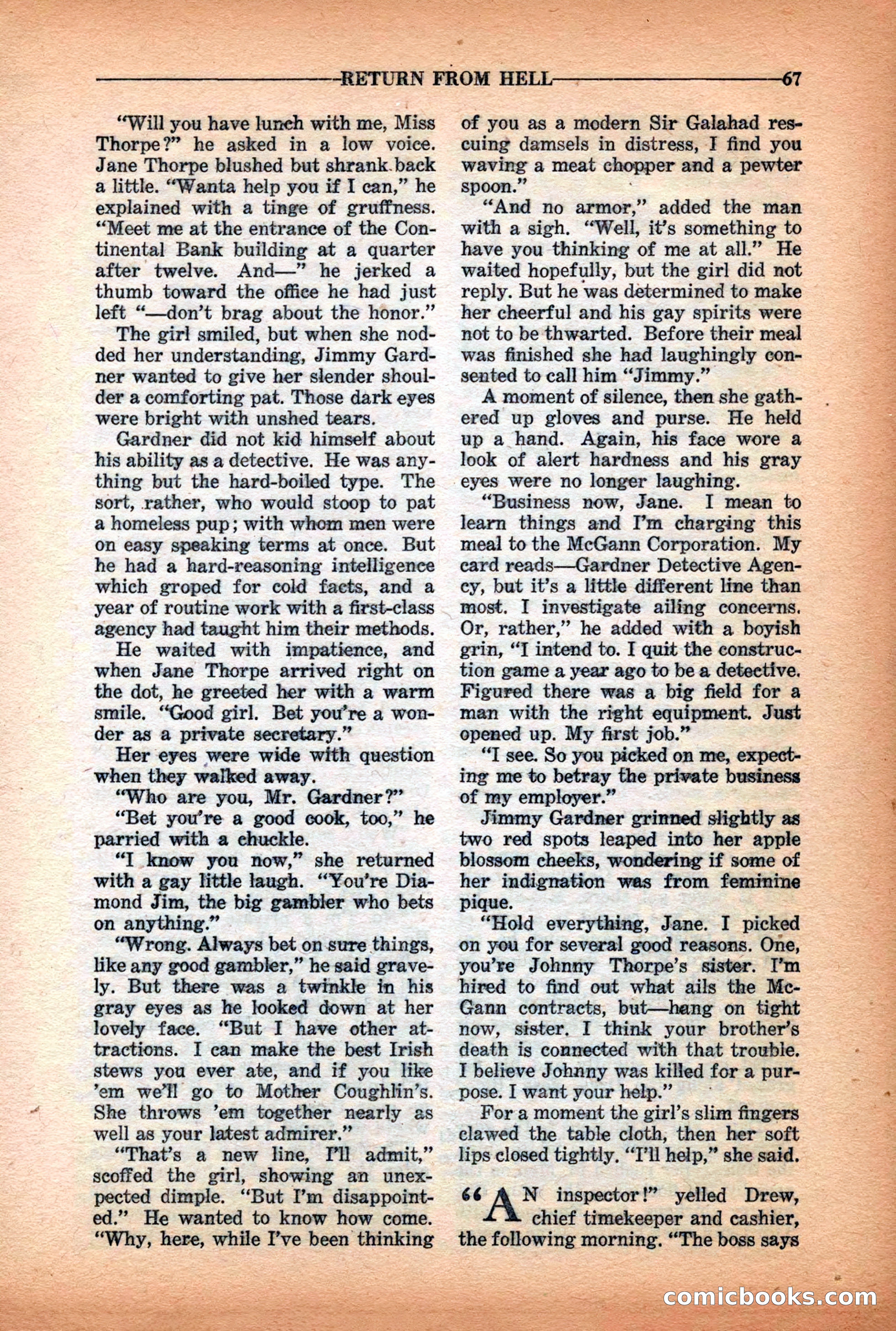 10-Story Detective Magazine Cover — page 69 of 116