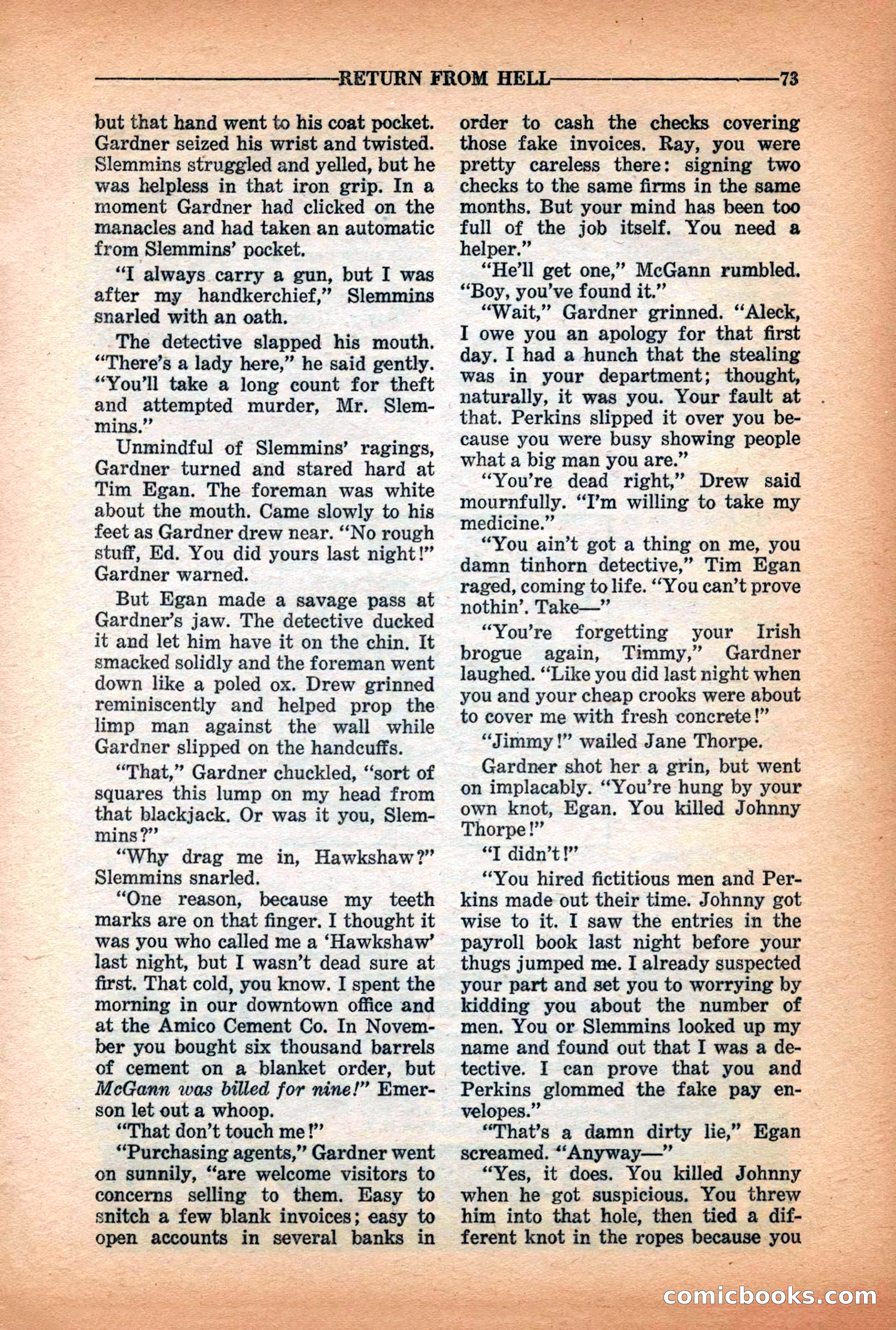 10-Story Detective Magazine Cover — page 75 of 116