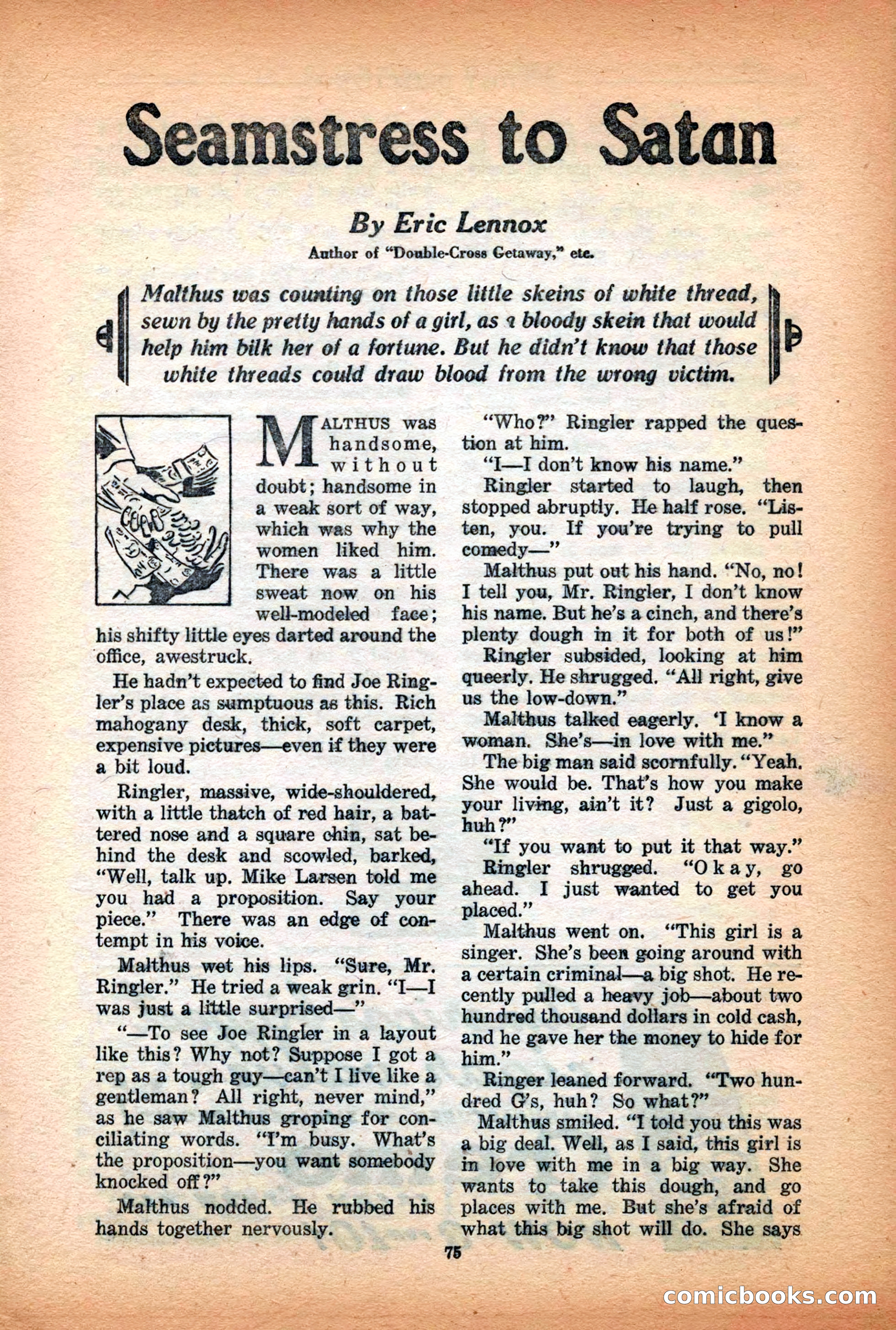 10-Story Detective Magazine Cover — page 77 of 116