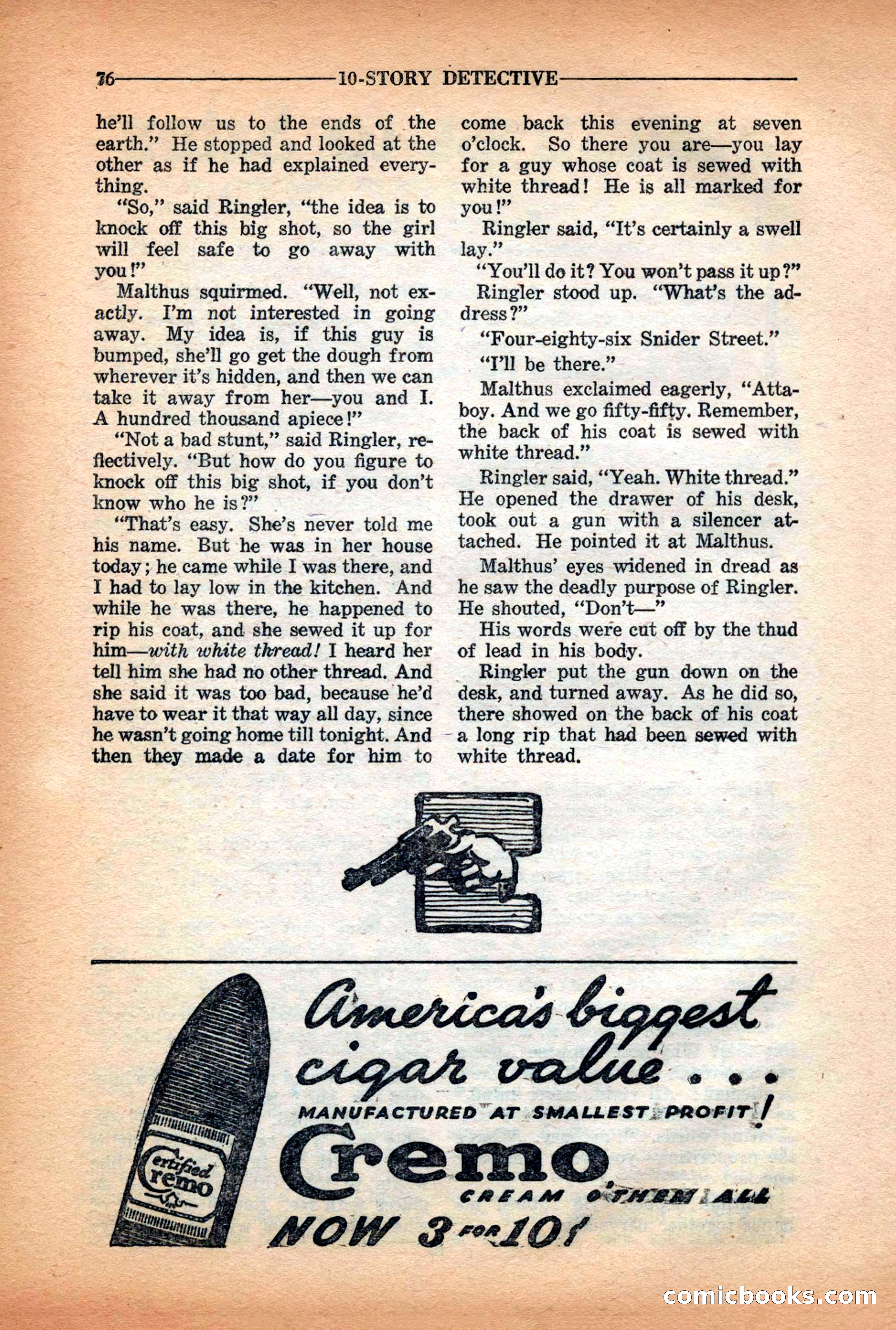 10-Story Detective Magazine Cover — page 78 of 116