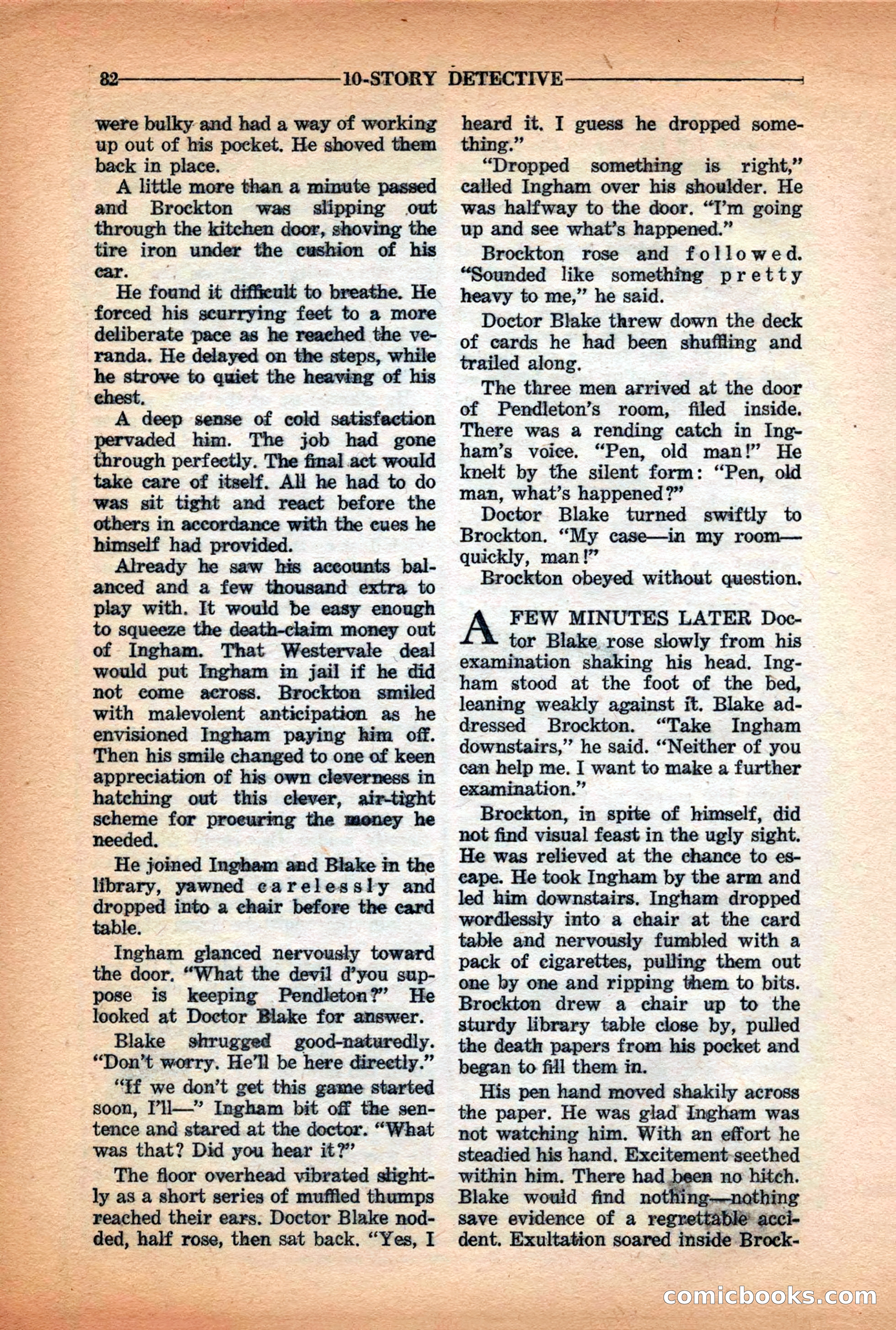 10-Story Detective Magazine Cover — page 84 of 116