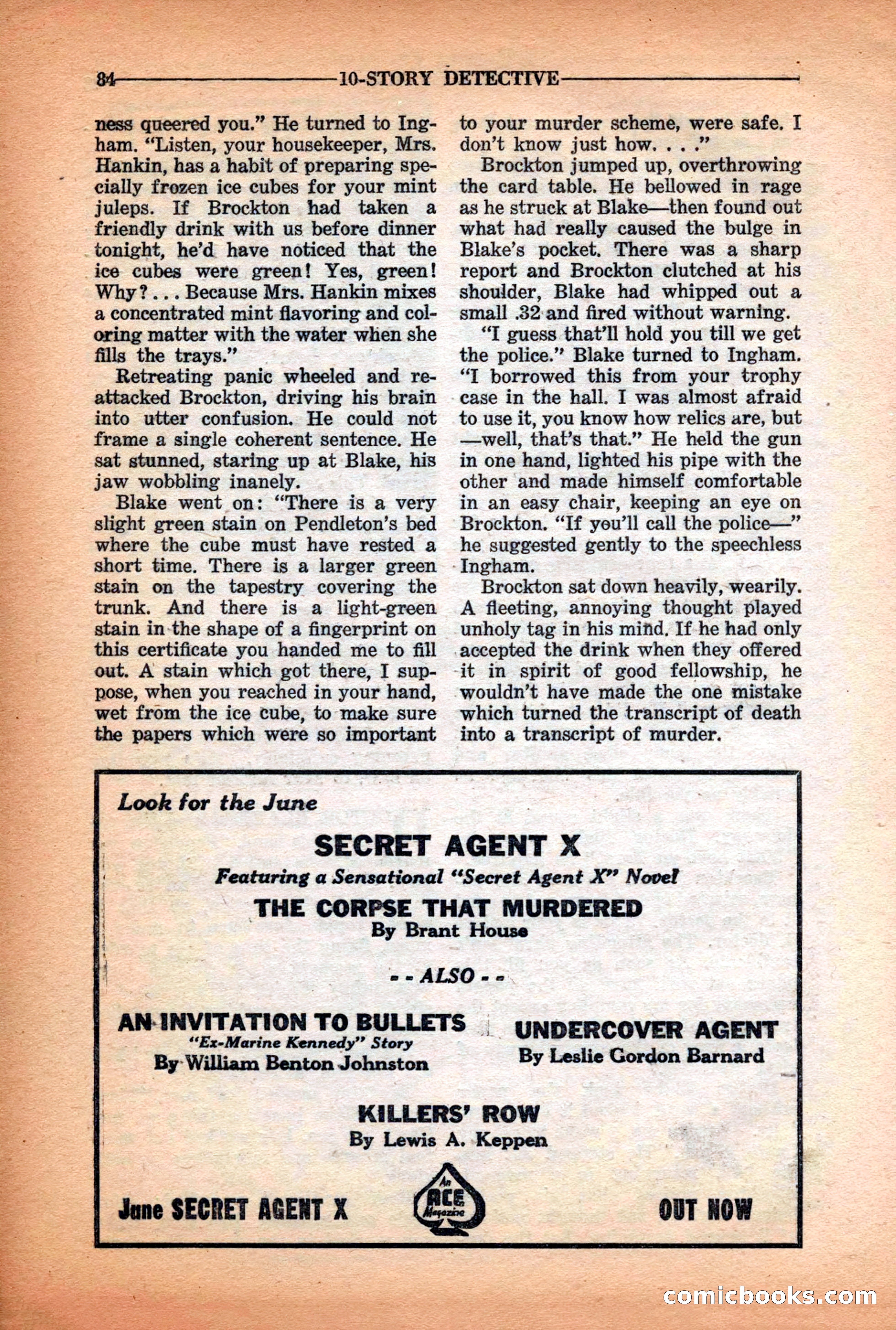 10-Story Detective Magazine Cover — page 86 of 116