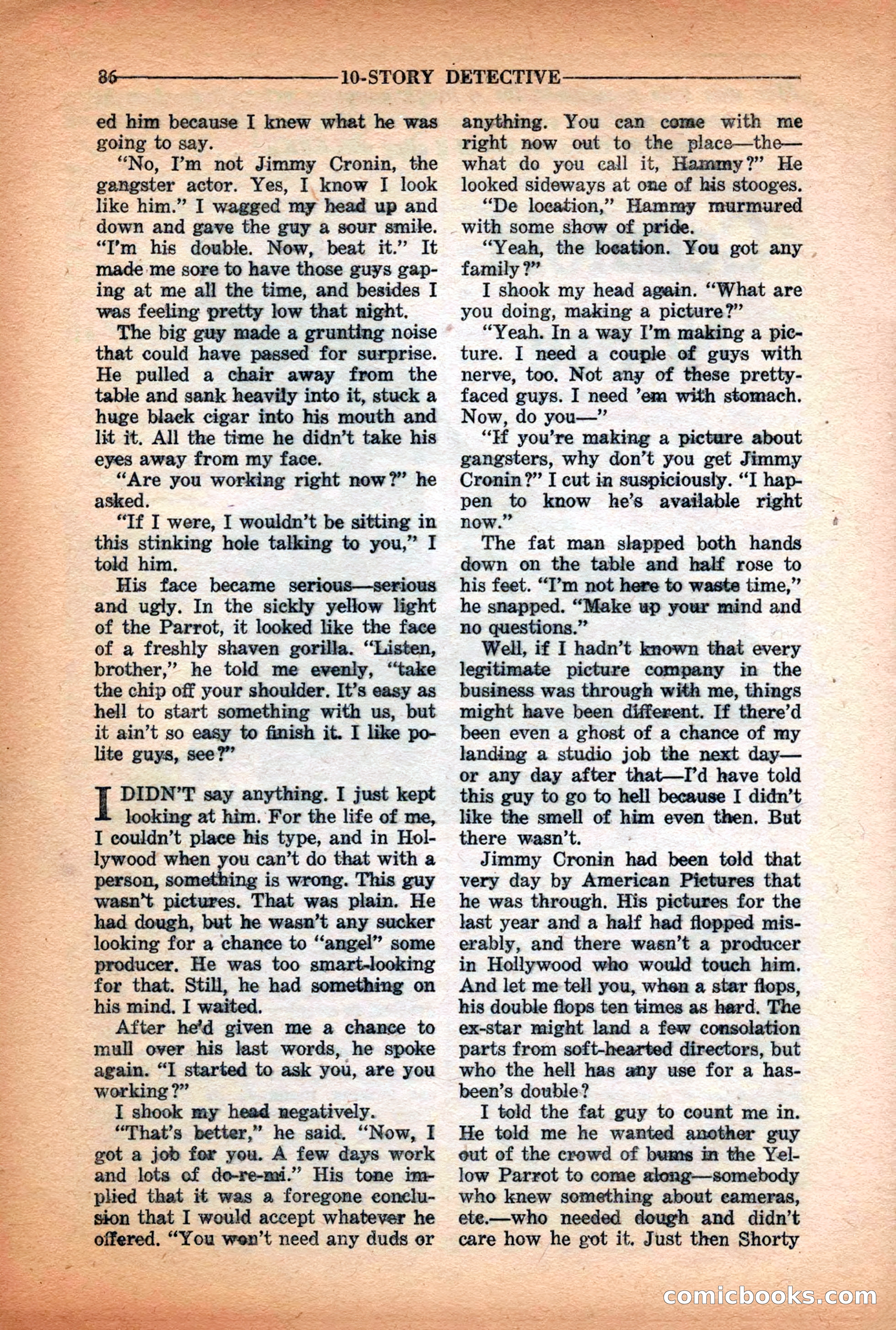 10-Story Detective Magazine Cover — page 88 of 116