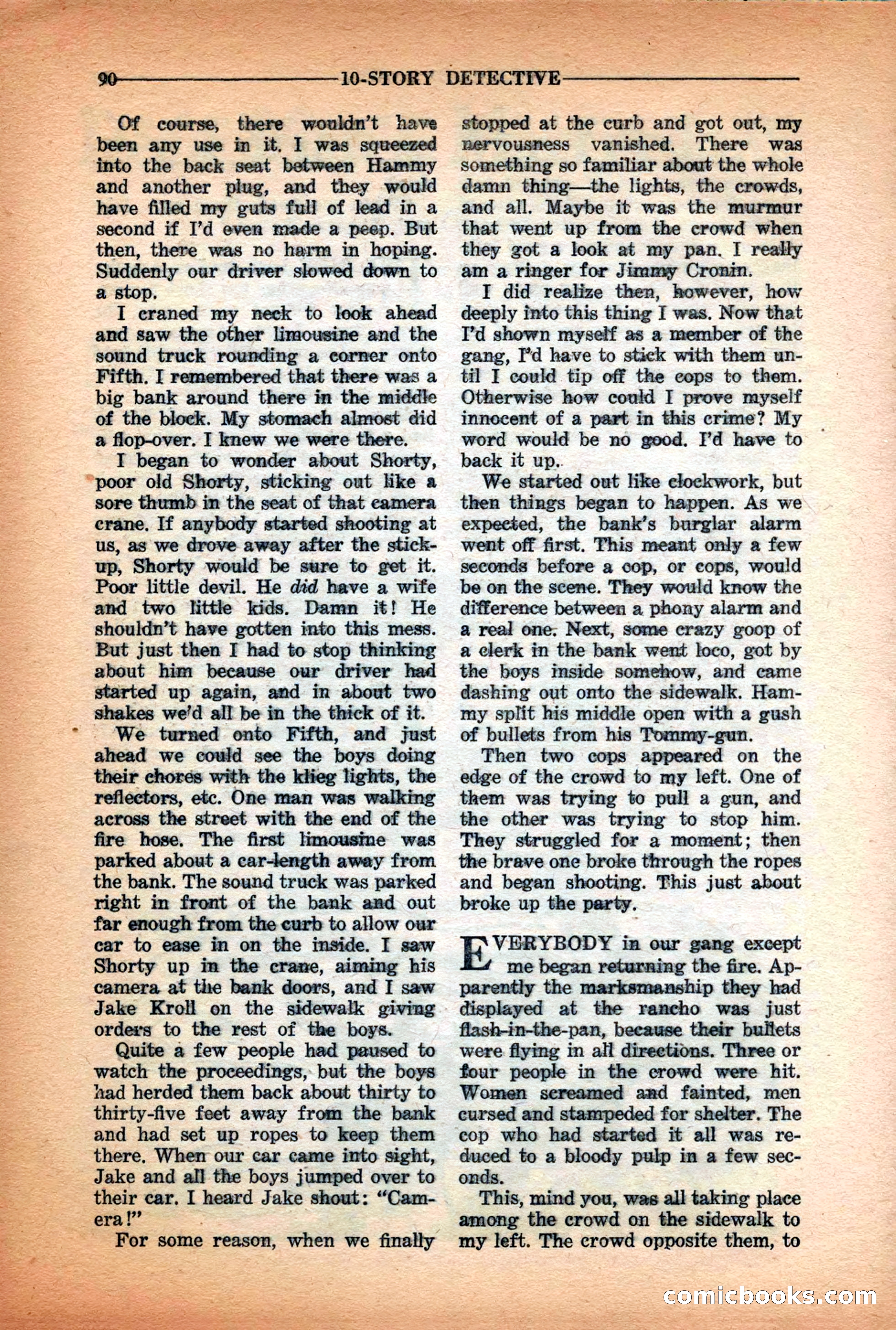 10-Story Detective Magazine Cover — page 92 of 116