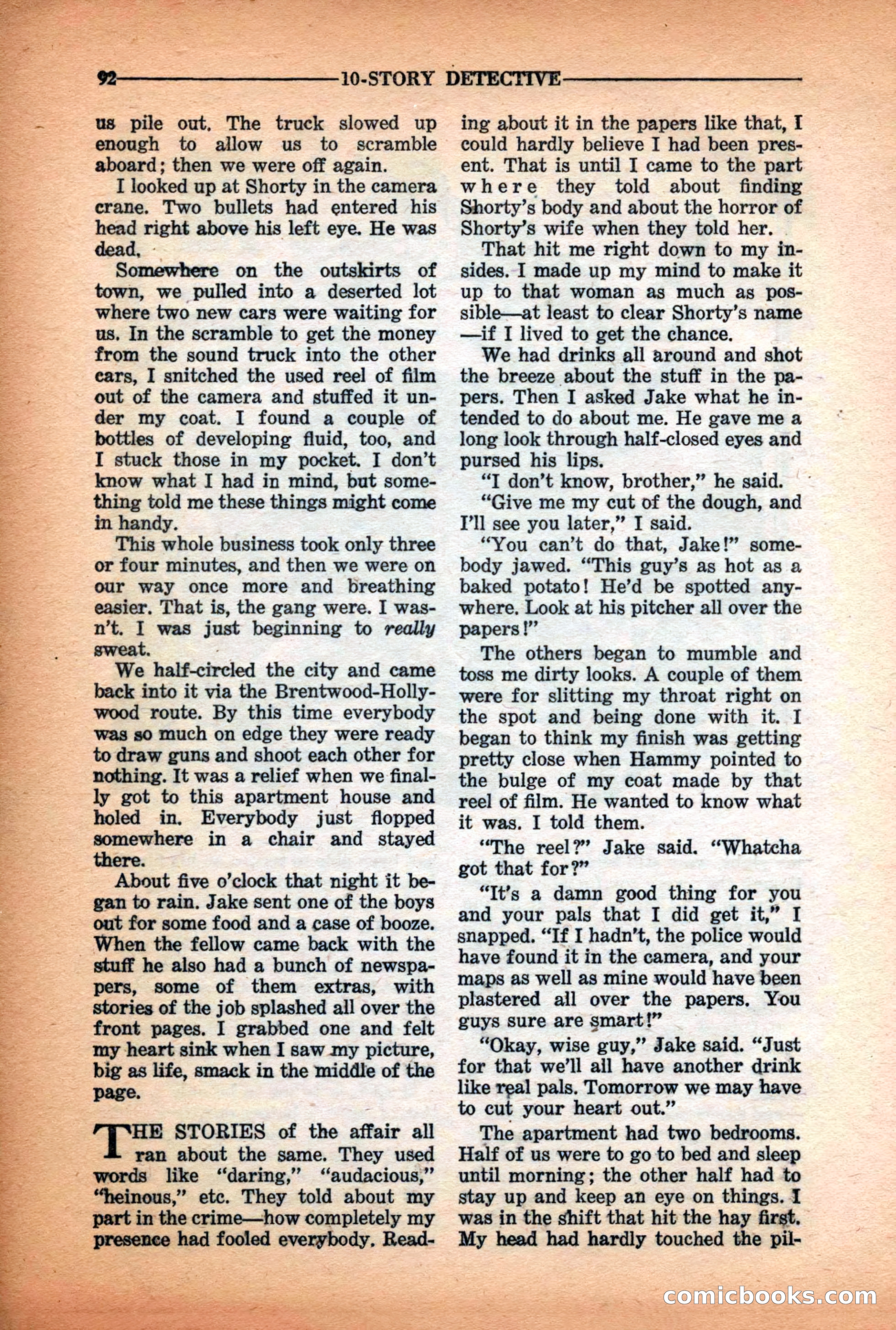 10-Story Detective Magazine Cover — page 94 of 116