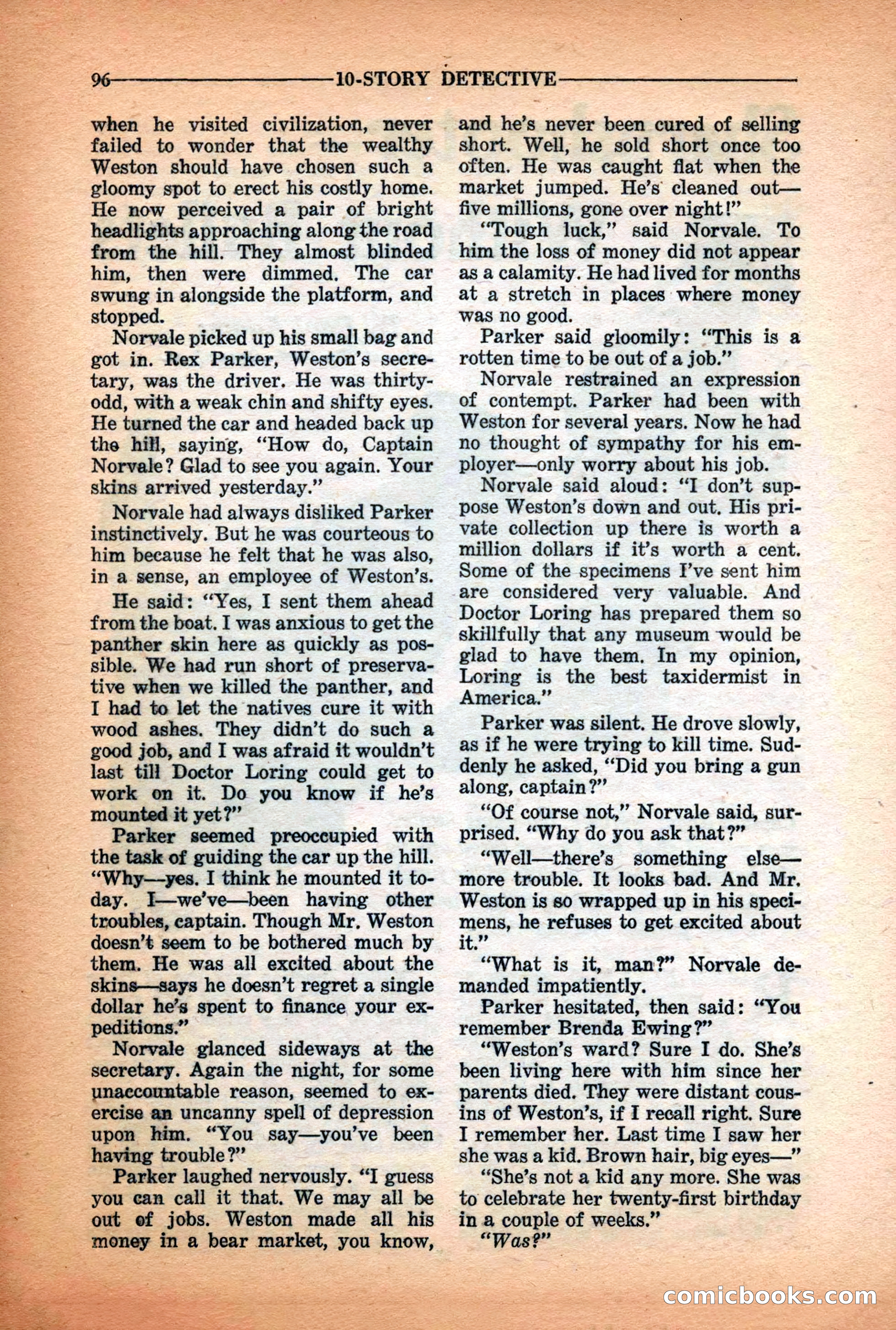10-Story Detective Magazine Cover — page 98 of 116