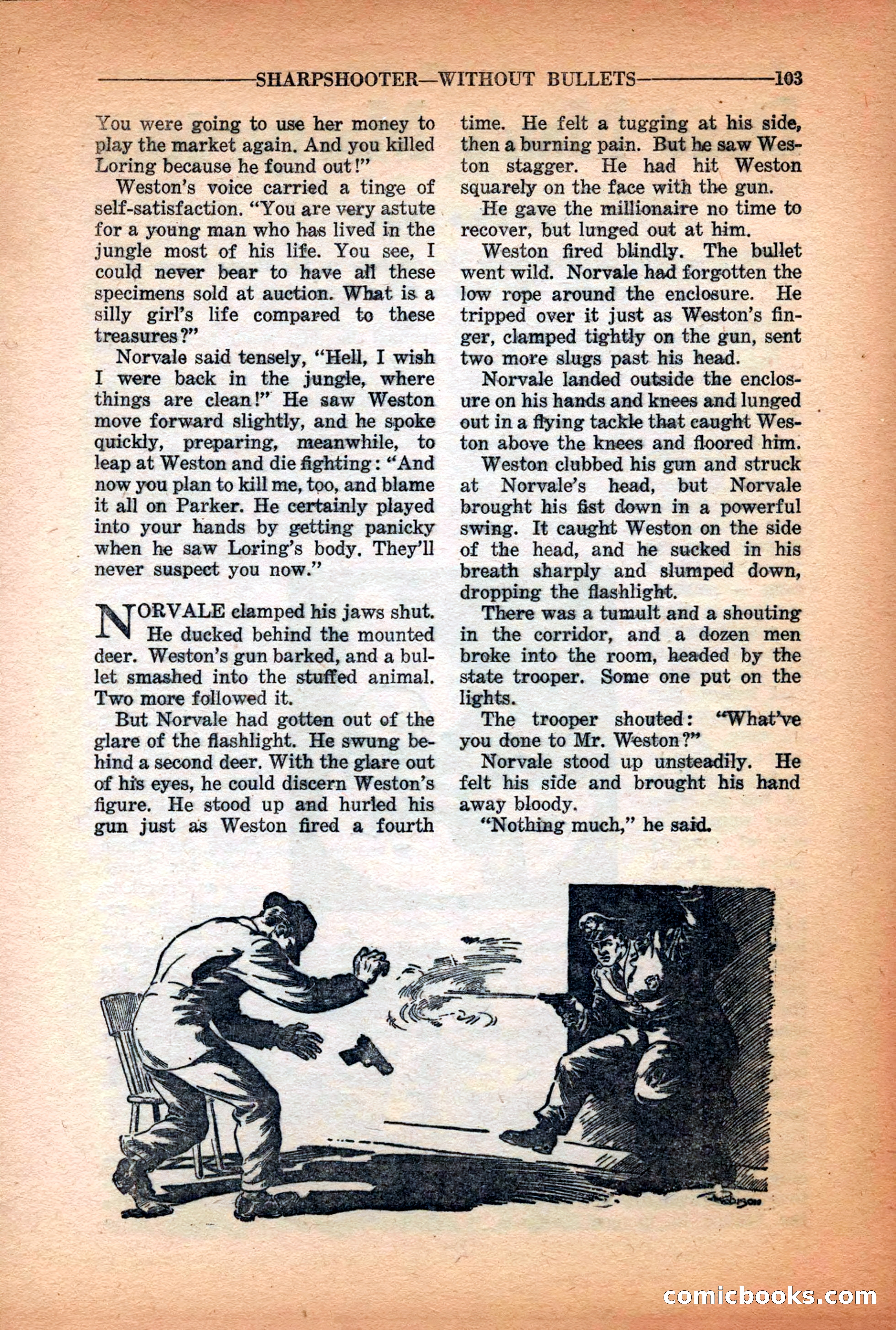 10-Story Detective Magazine Cover — page 105 of 116