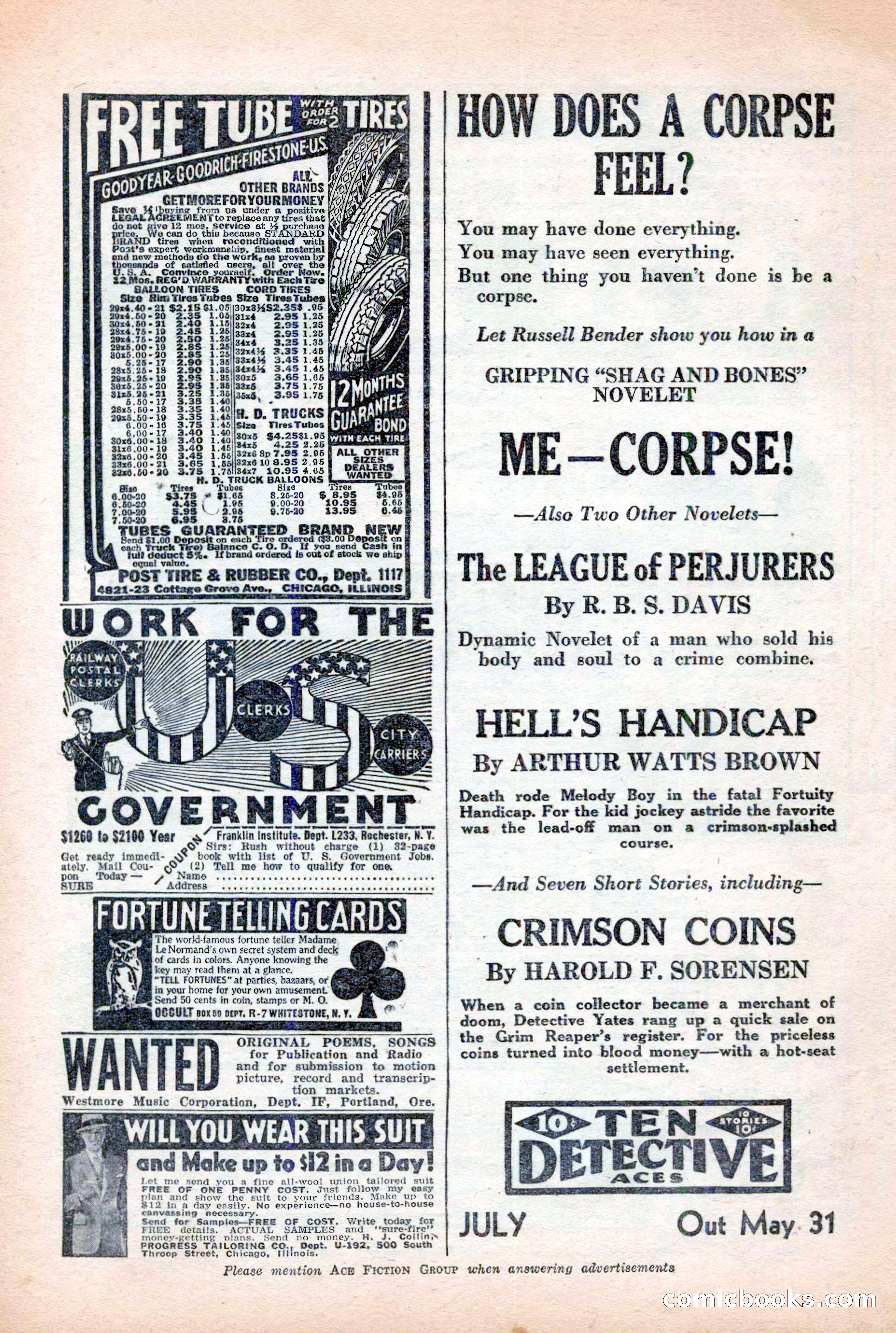 10-Story Detective Magazine Cover — page 6 of 116