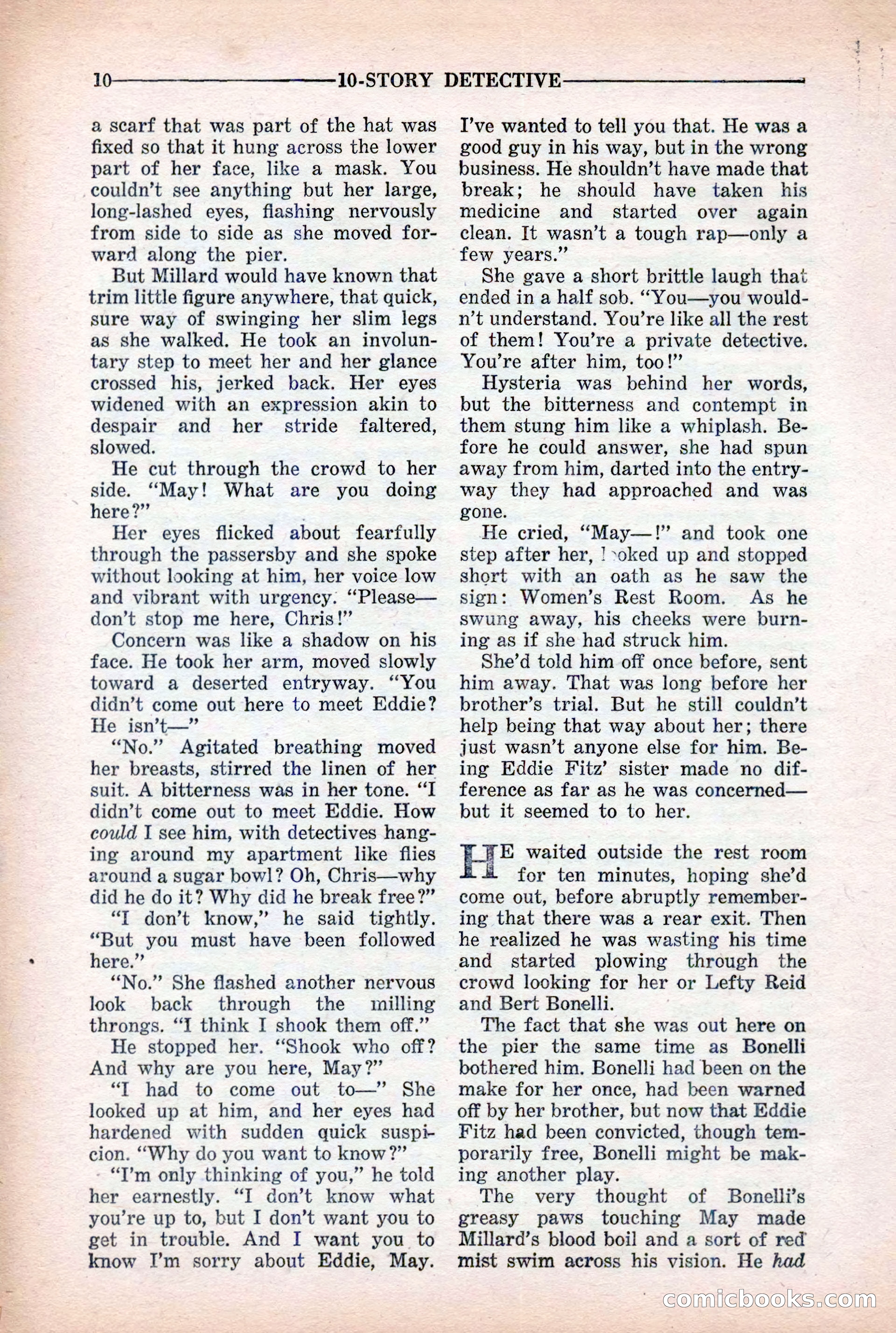 10-Story Detective Magazine Cover — page 12 of 116