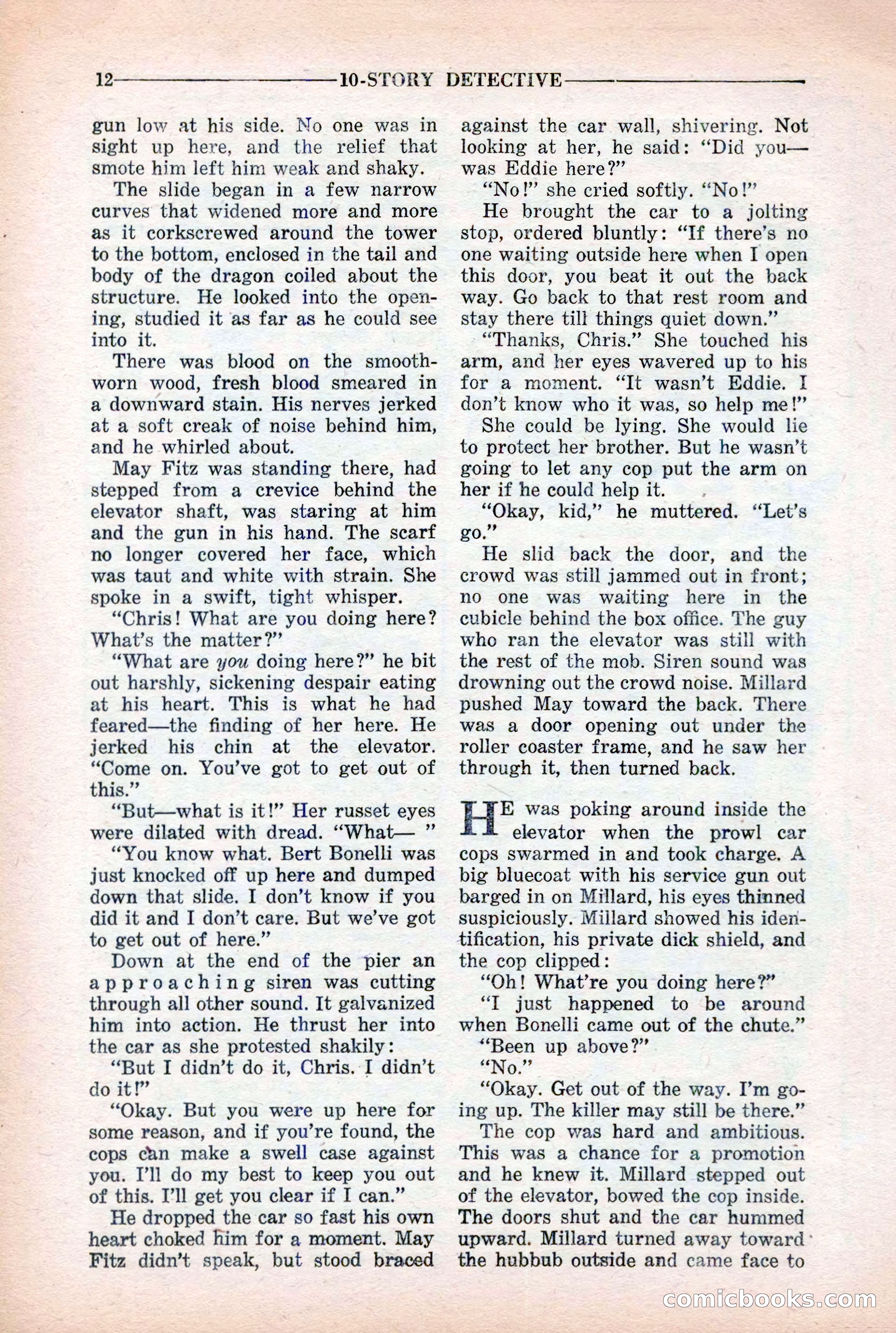 10-Story Detective Magazine Cover — page 14 of 116