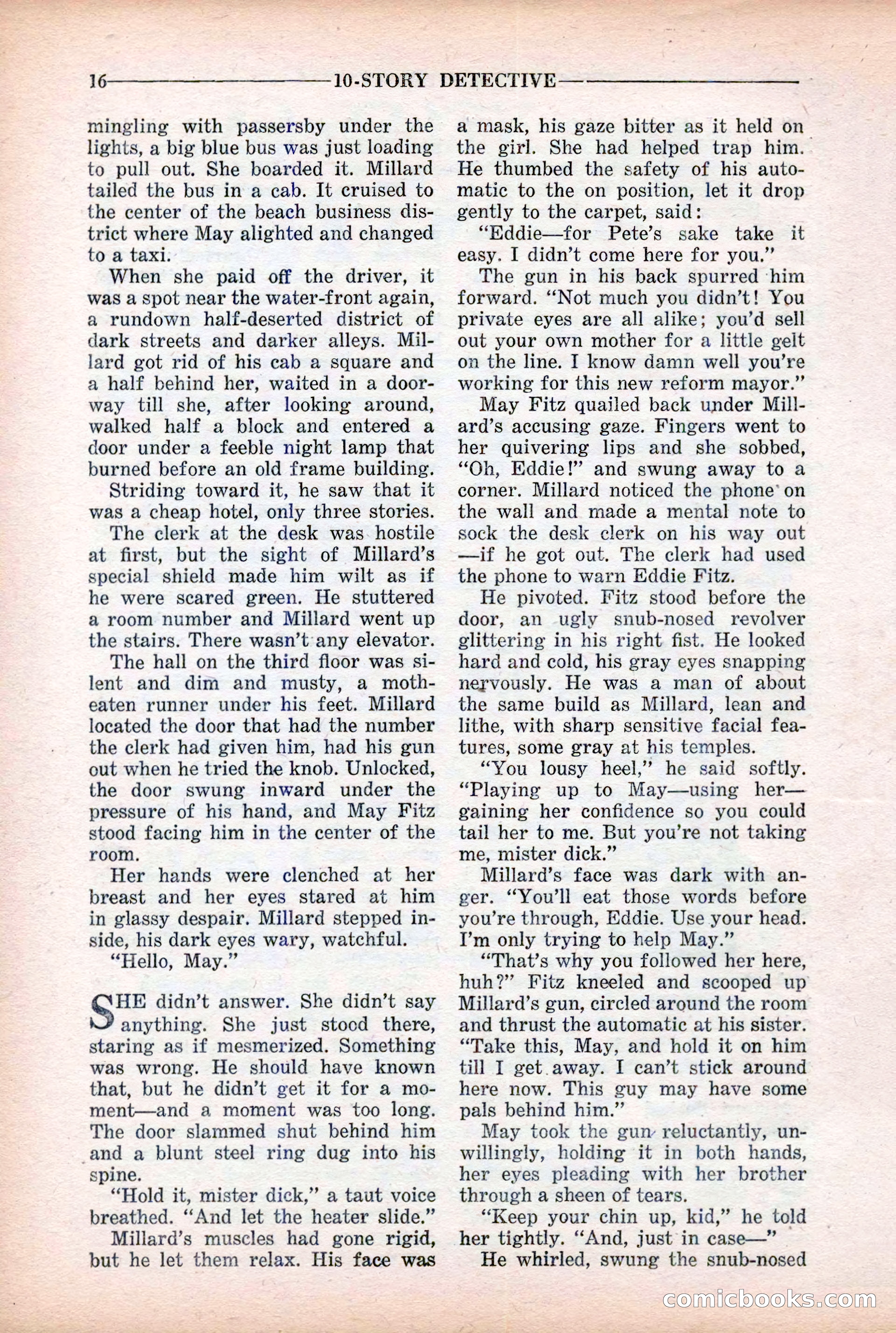 10-Story Detective Magazine Cover — page 18 of 116