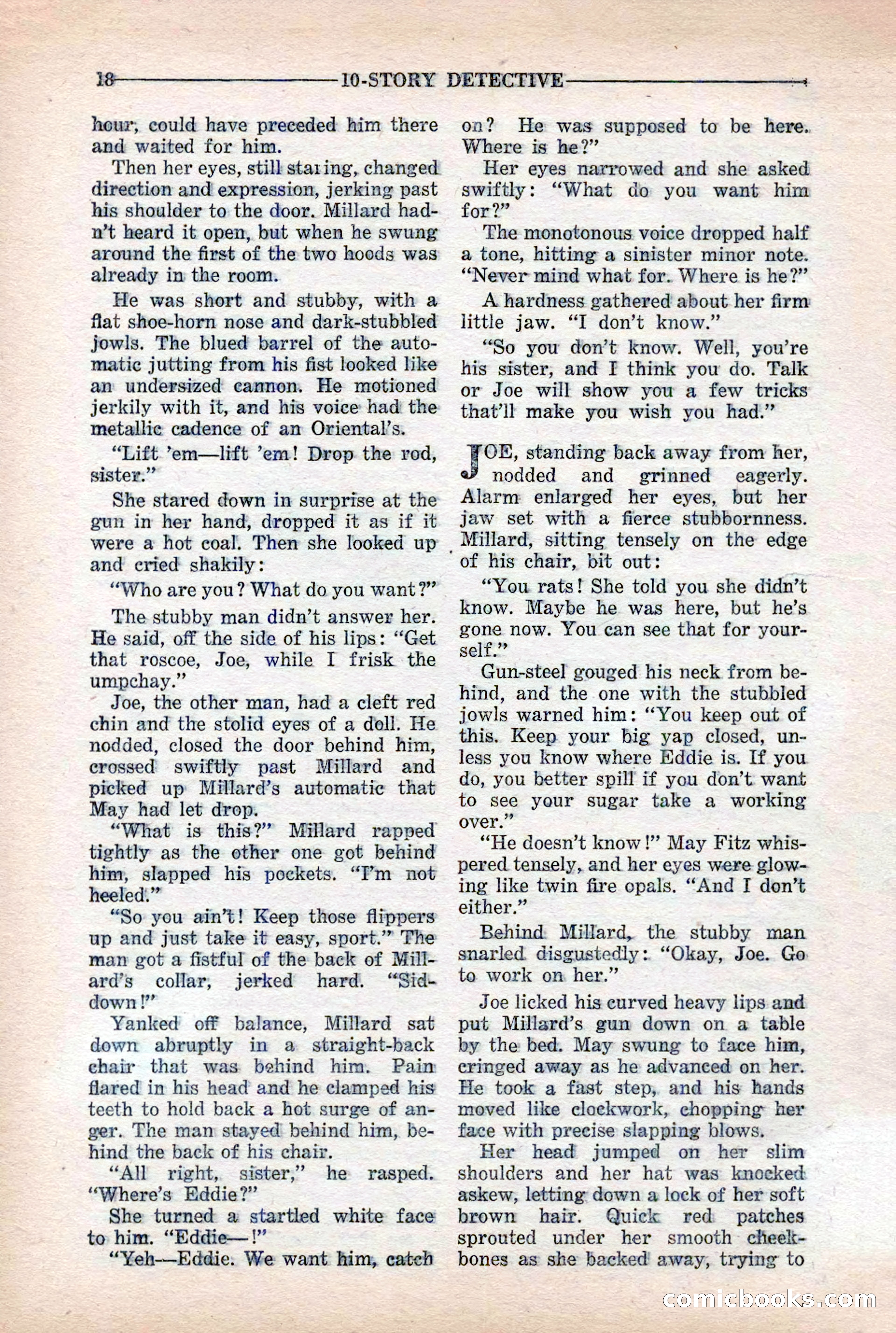 10-Story Detective Magazine Cover — page 20 of 116