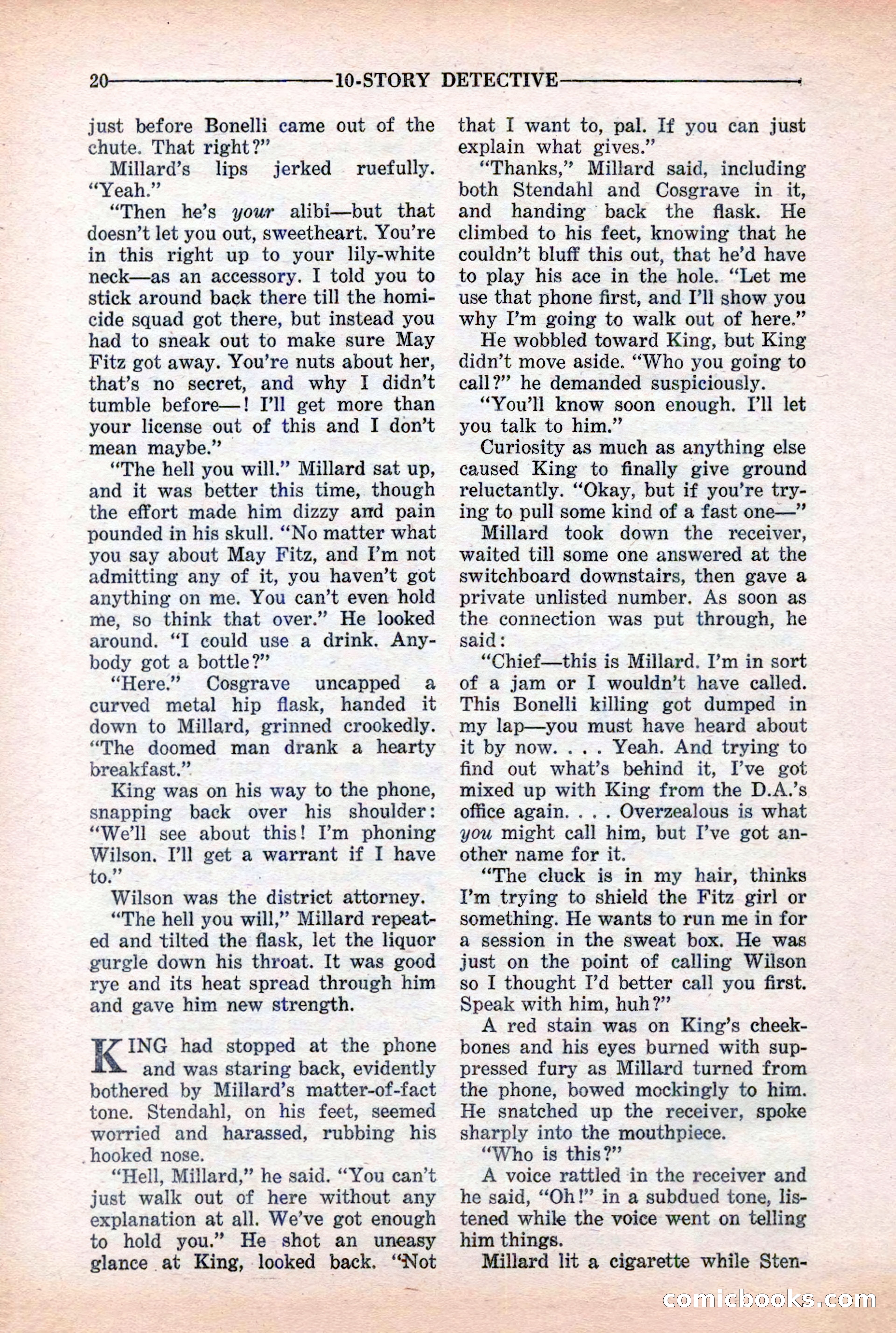 10-Story Detective Magazine Cover — page 22 of 116