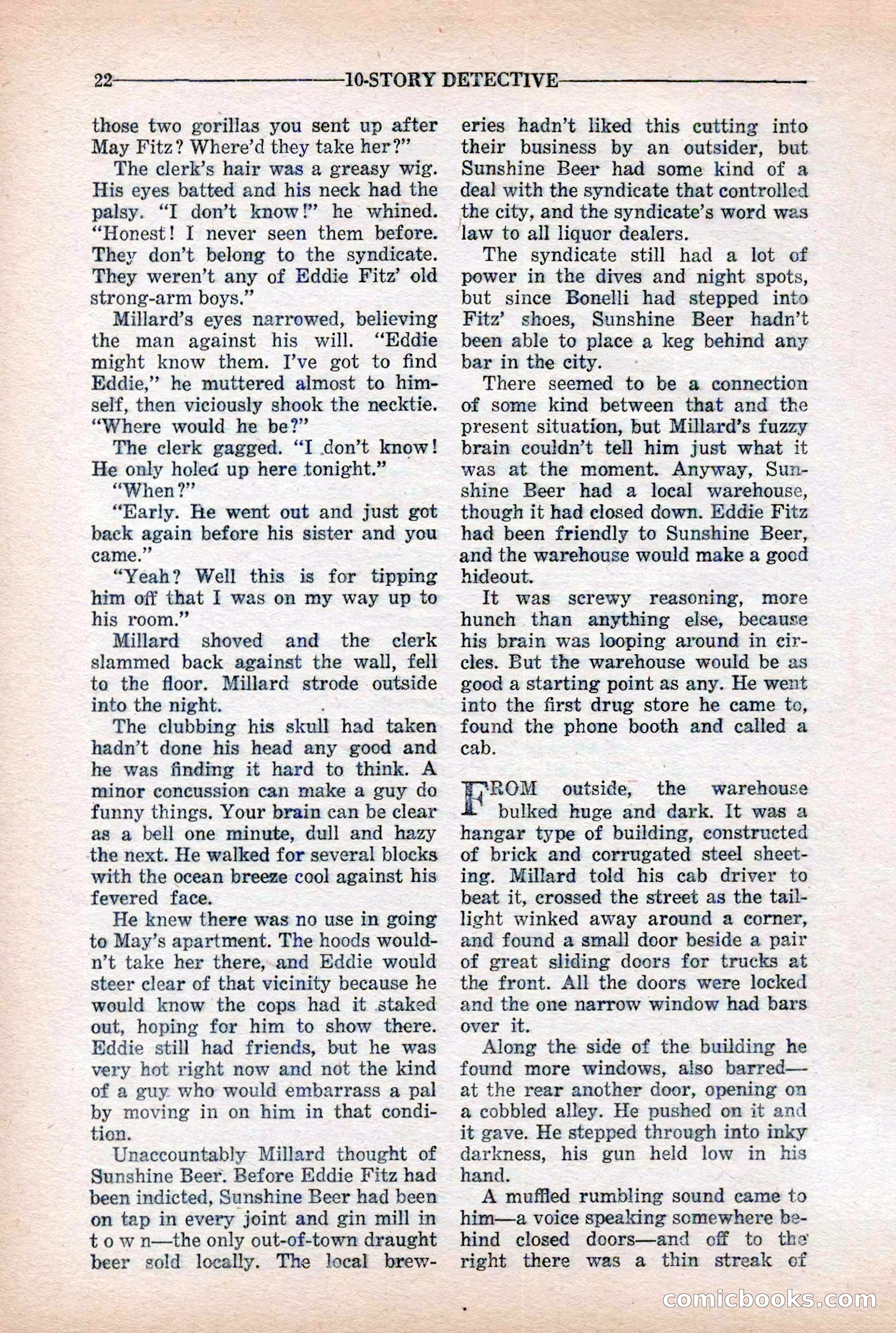 10-Story Detective Magazine Cover — page 24 of 116