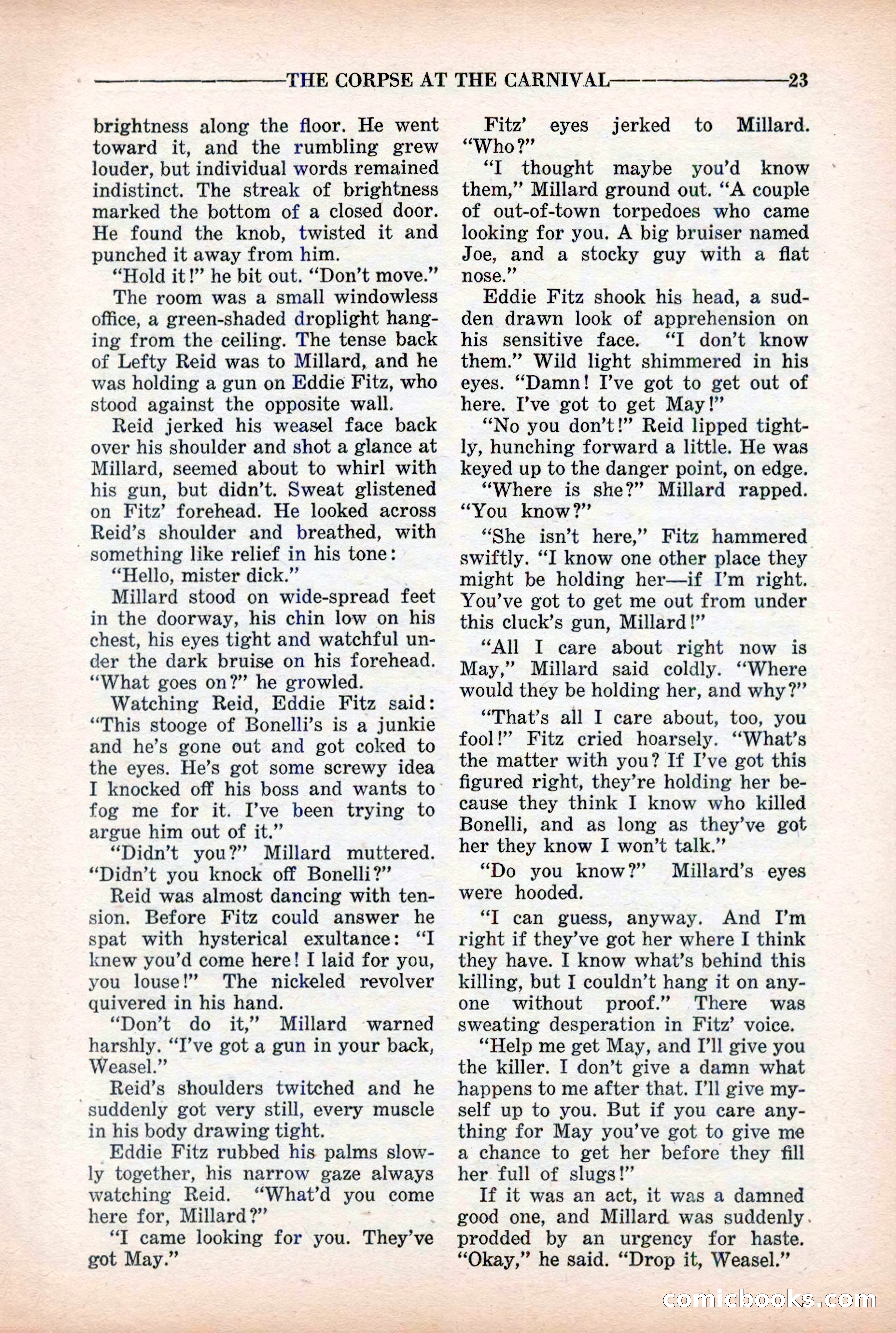 10-Story Detective Magazine Cover — page 25 of 116