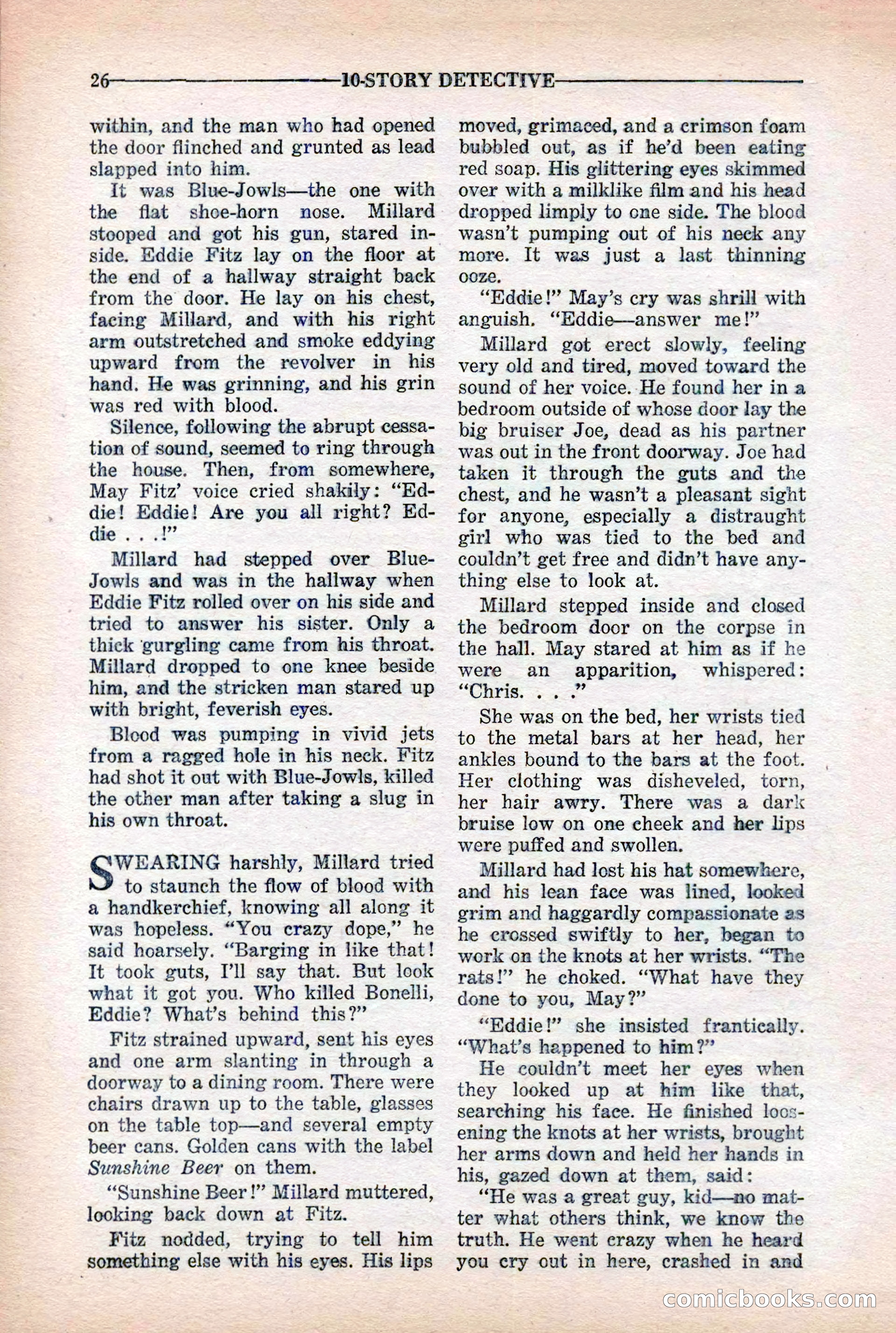 10-Story Detective Magazine Cover — page 28 of 116