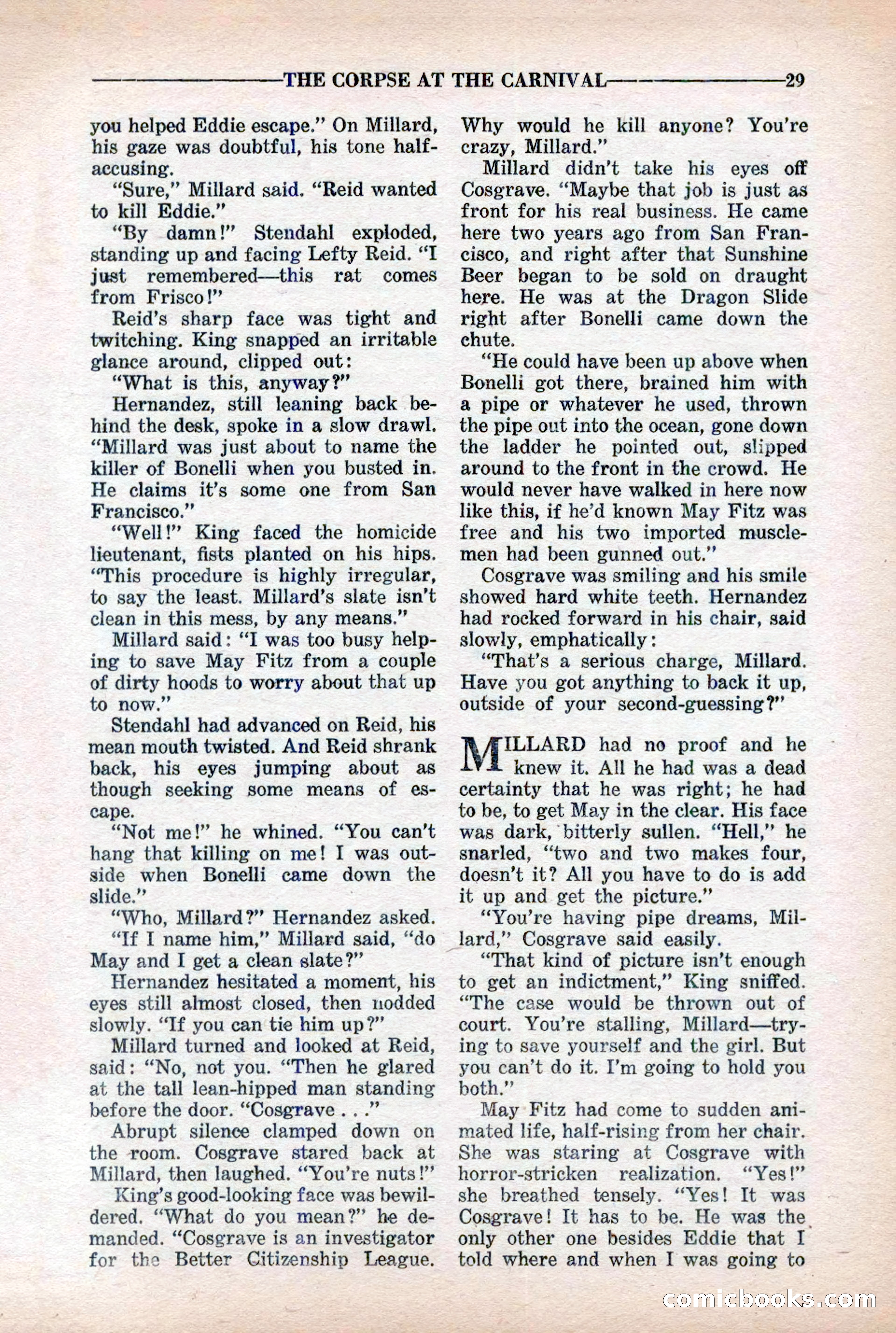 10-Story Detective Magazine Cover — page 31 of 116