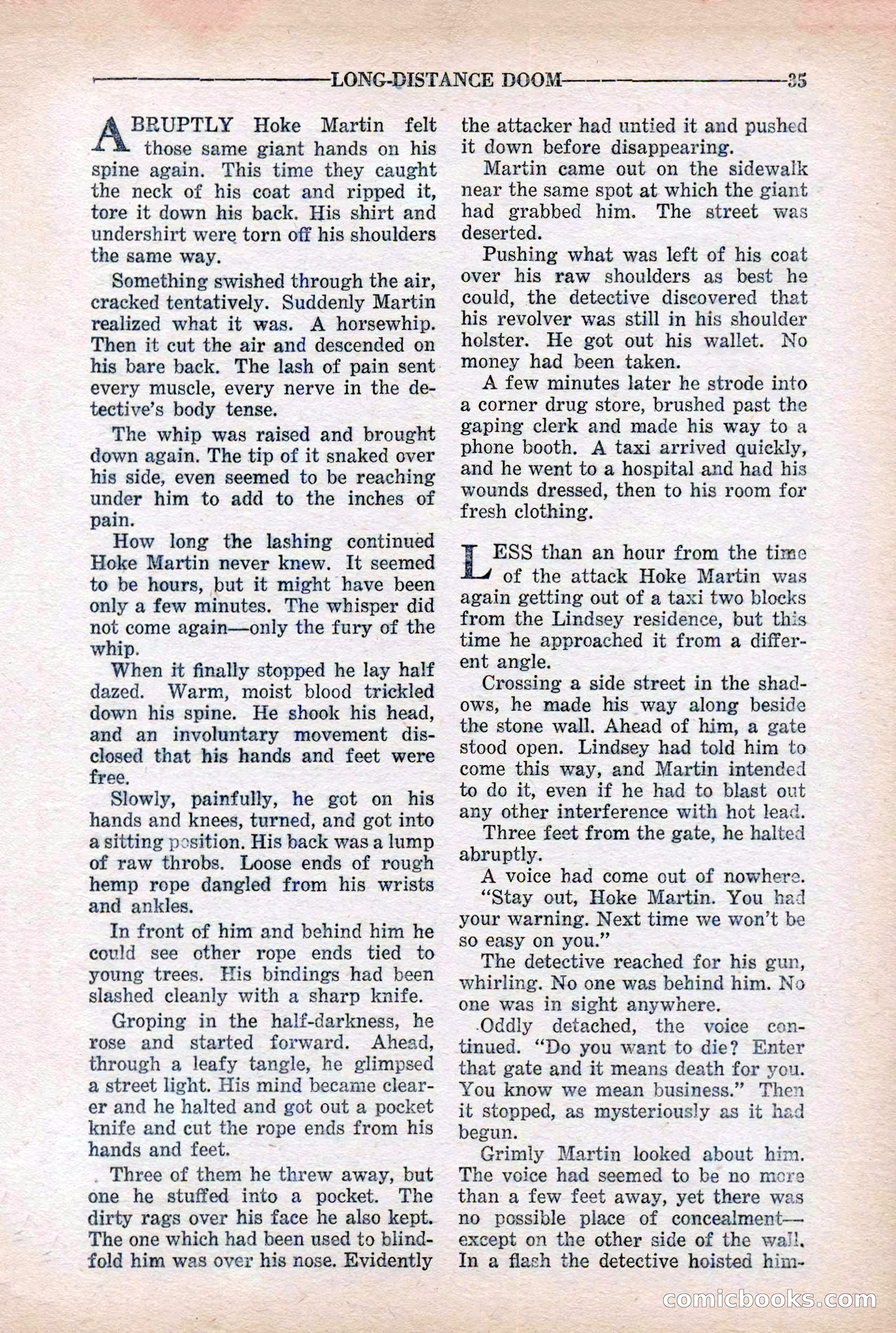 10-Story Detective Magazine Cover — page 37 of 116