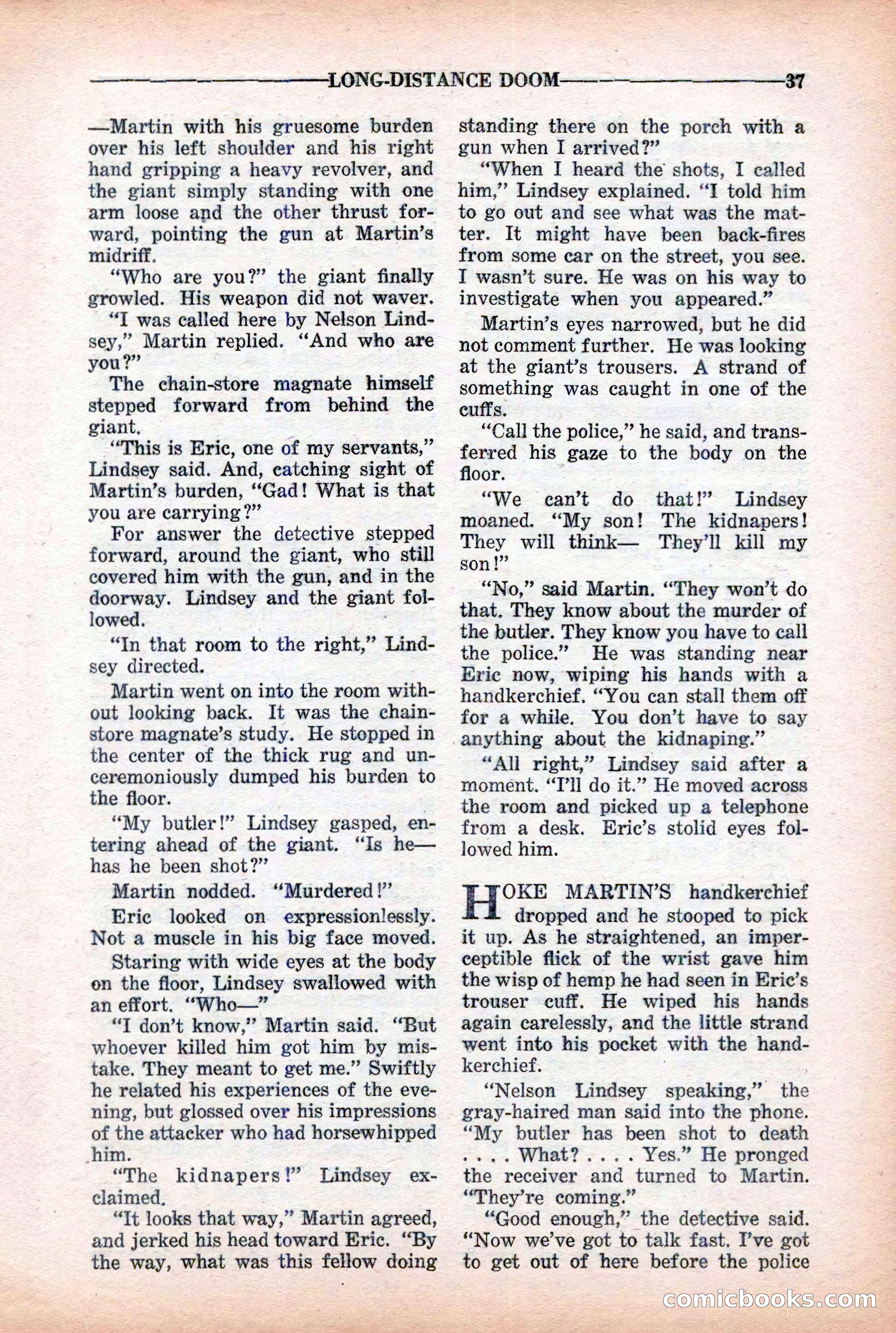 10-Story Detective Magazine Cover — page 39 of 116