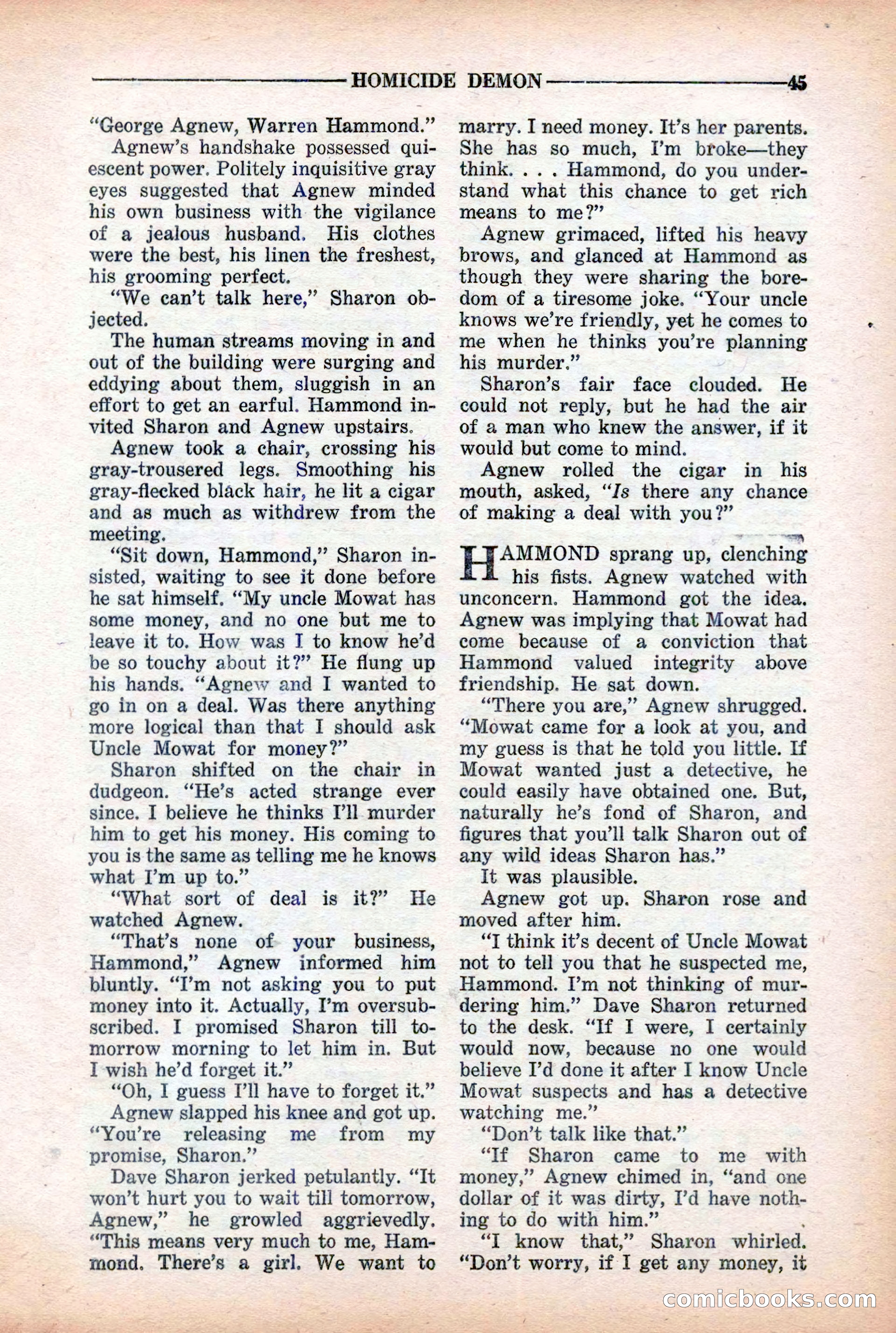 10-Story Detective Magazine Cover — page 47 of 116