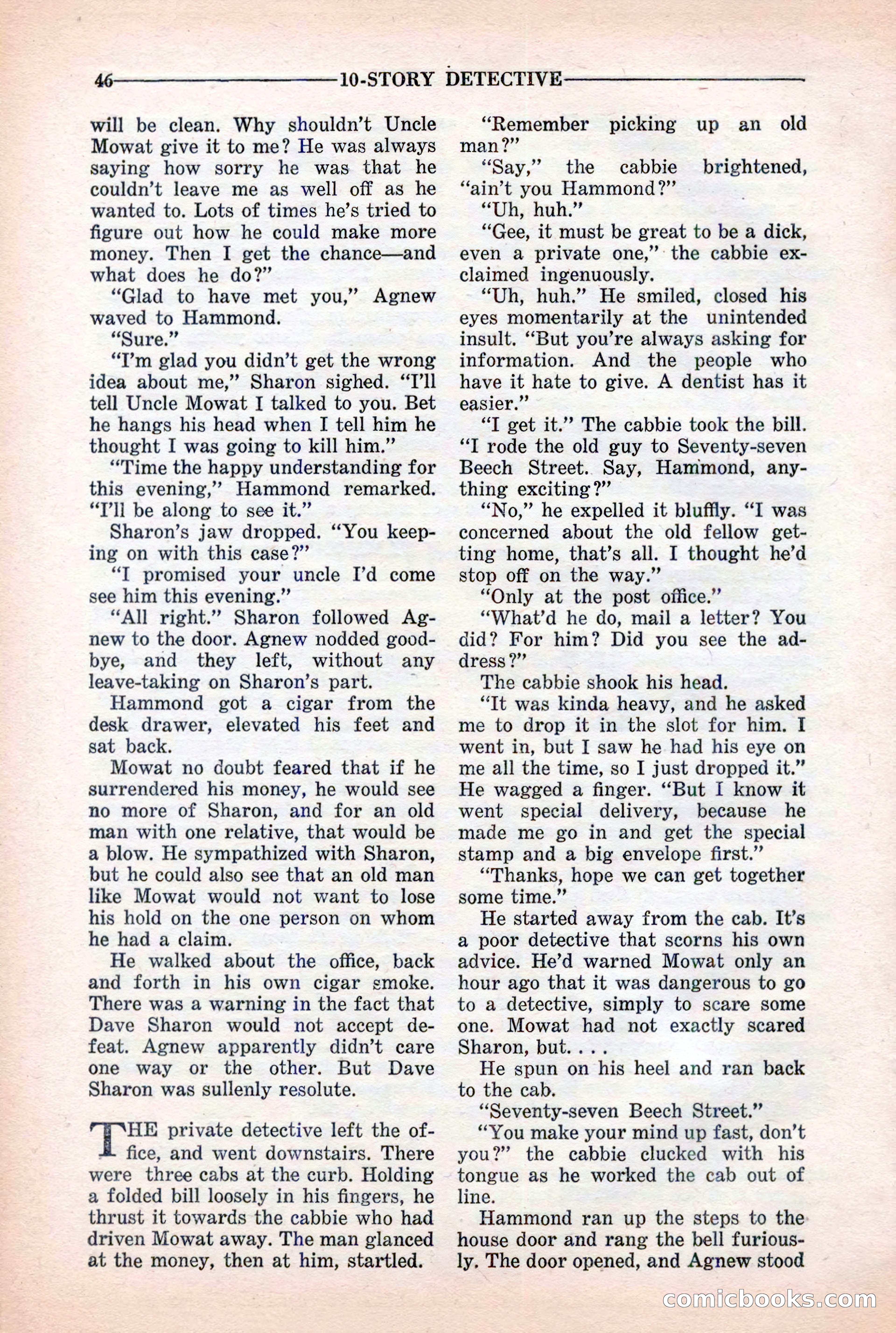 10-Story Detective Magazine Cover — page 48 of 116