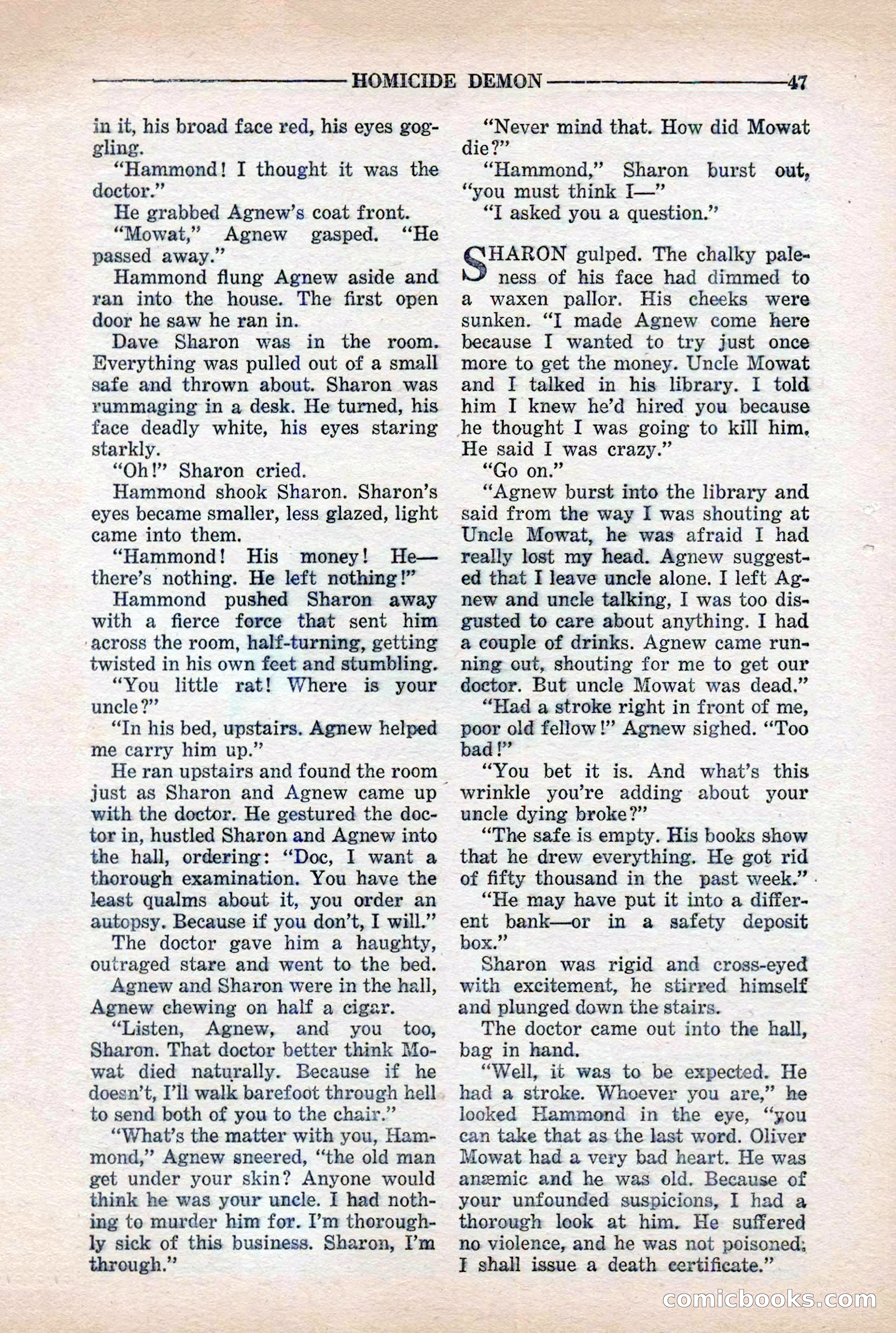 10-Story Detective Magazine Cover — page 49 of 116