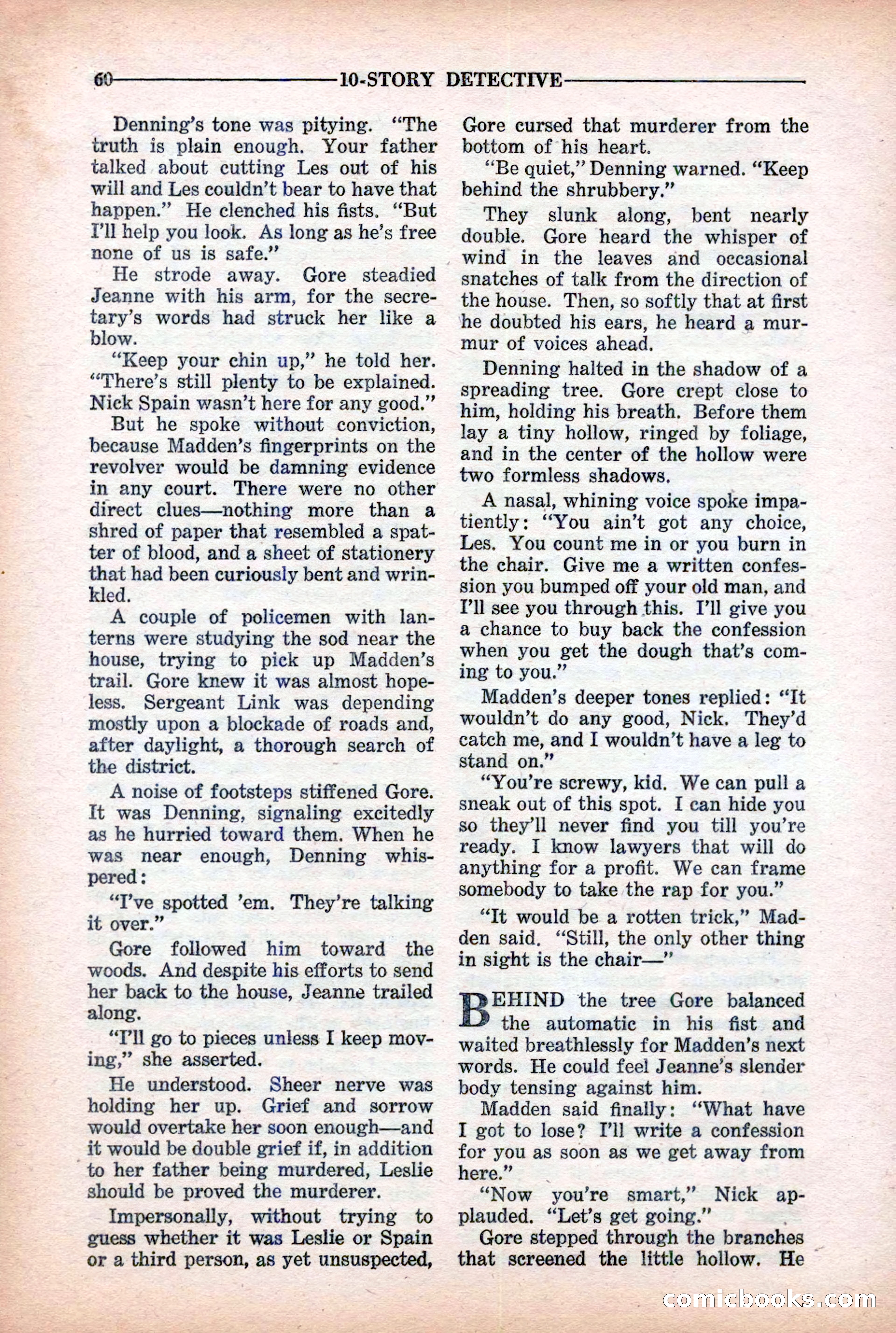 10-Story Detective Magazine Cover — page 62 of 116