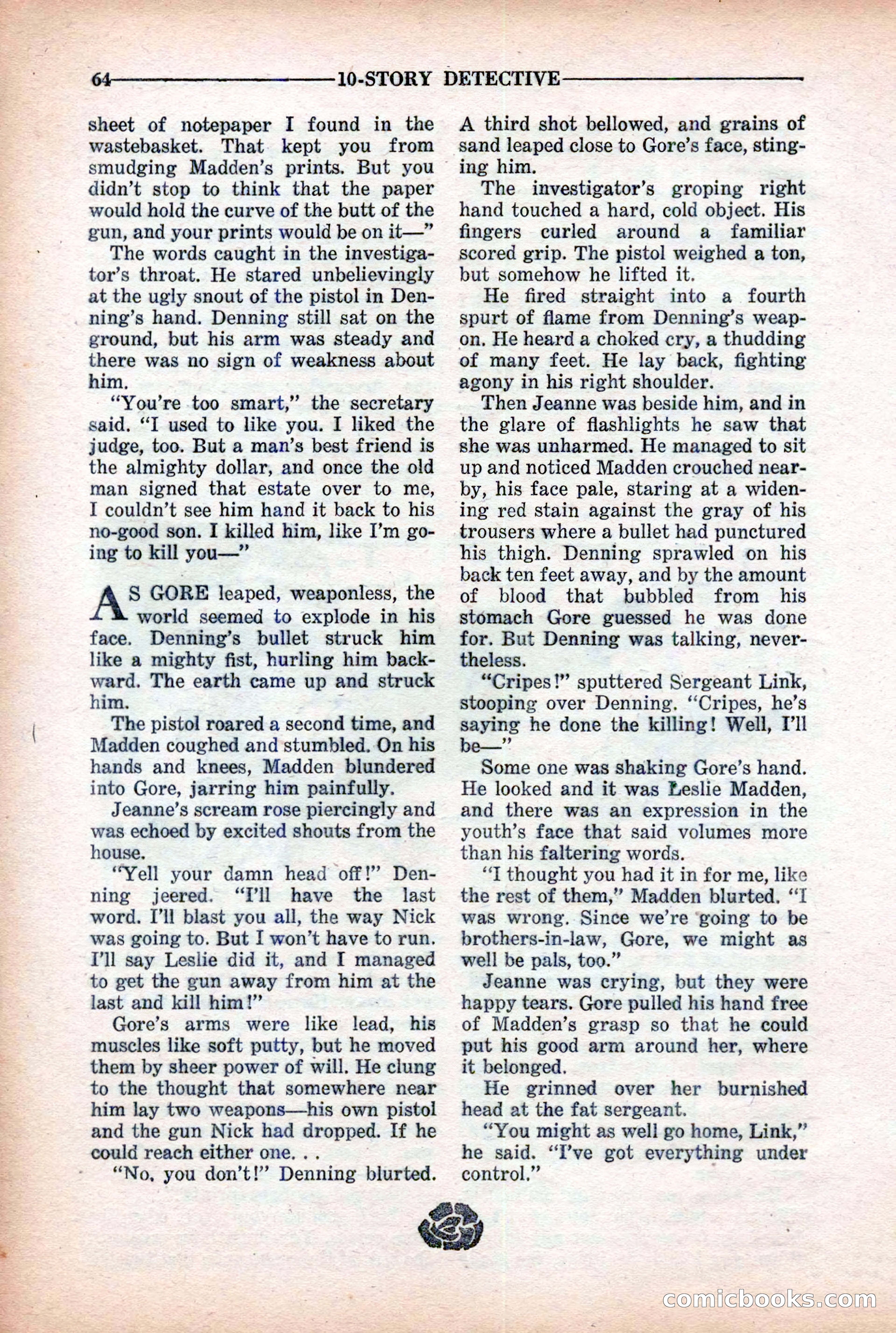 10-Story Detective Magazine Cover — page 66 of 116