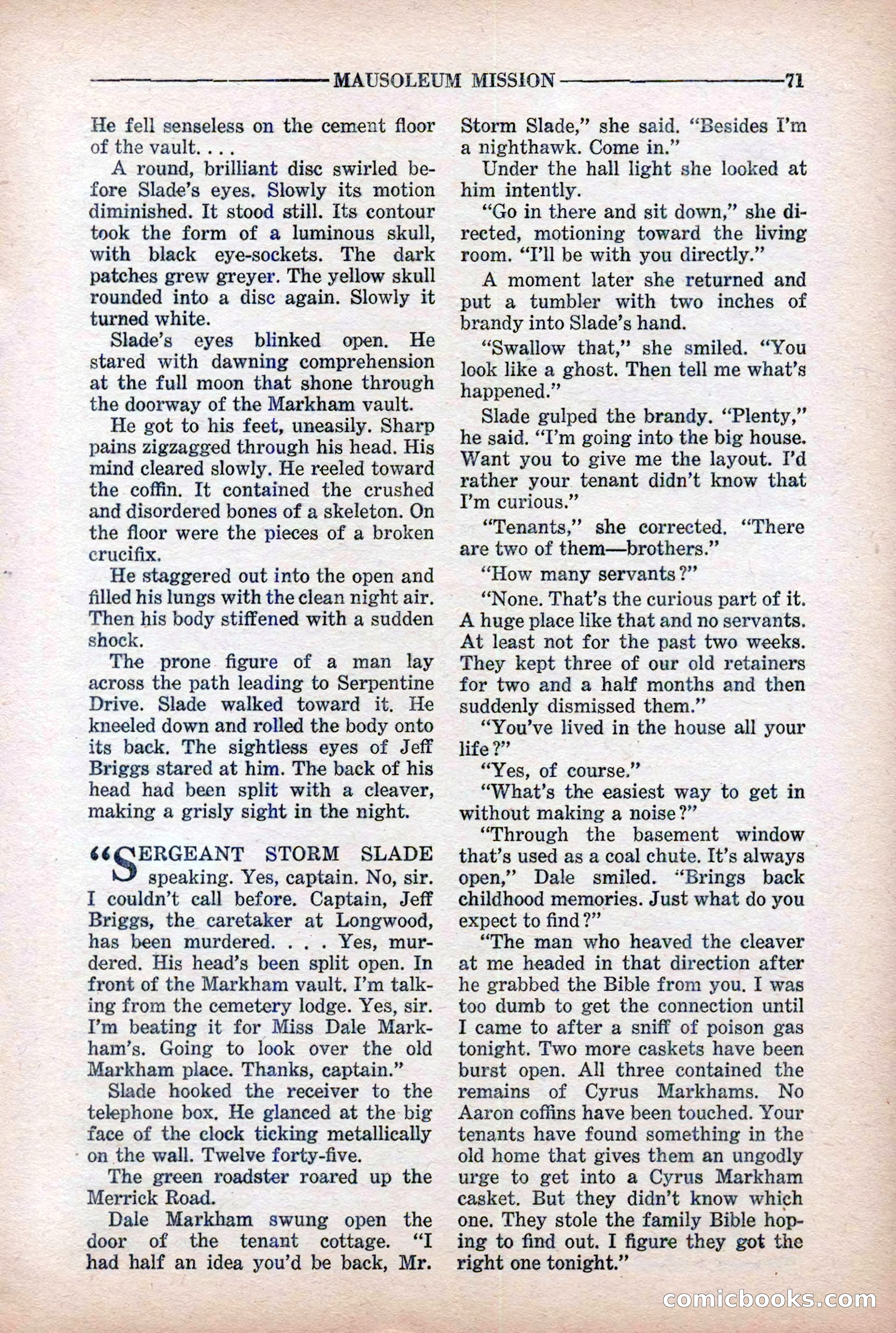 10-Story Detective Magazine Cover — page 73 of 116