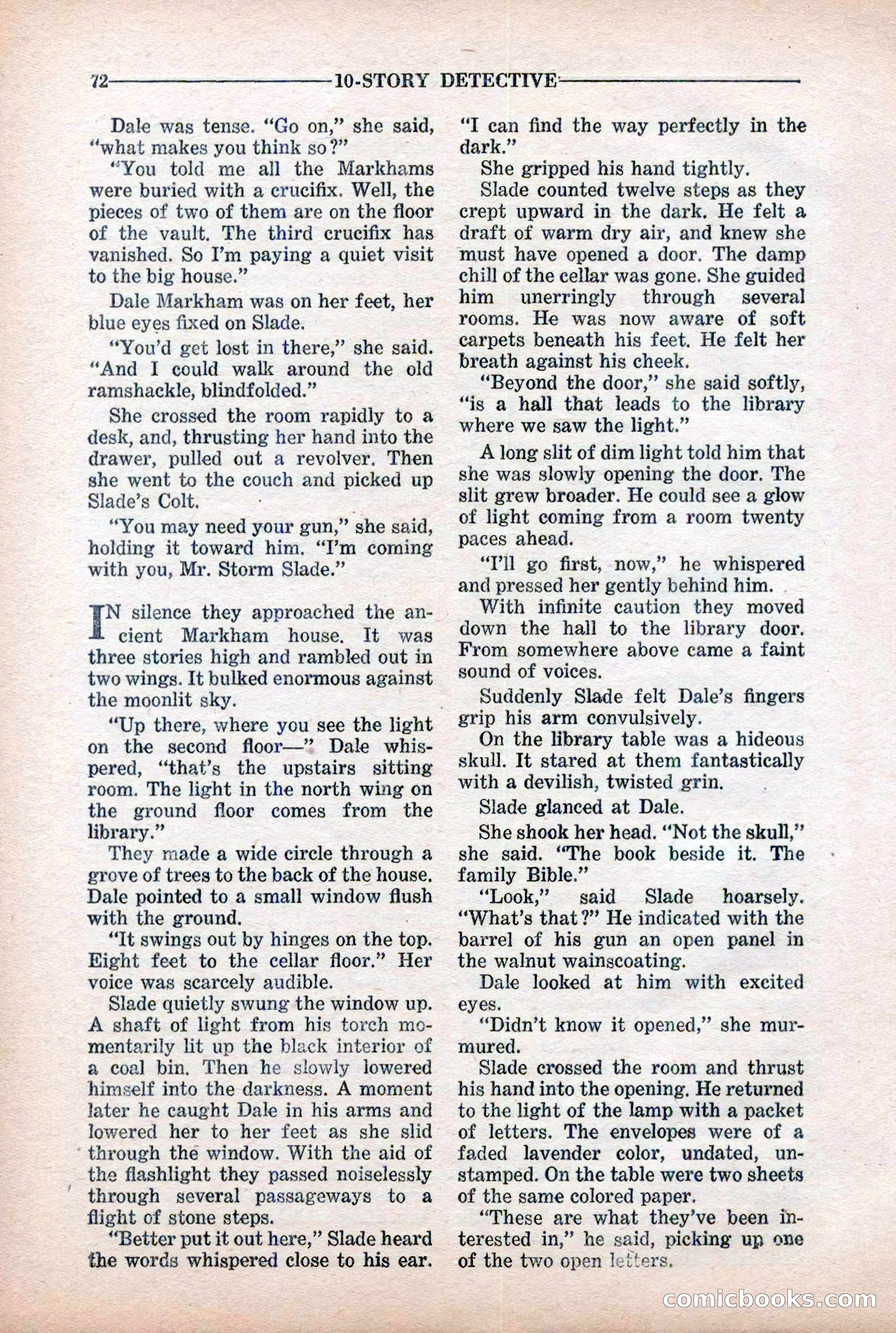 10-Story Detective Magazine Cover — page 74 of 116
