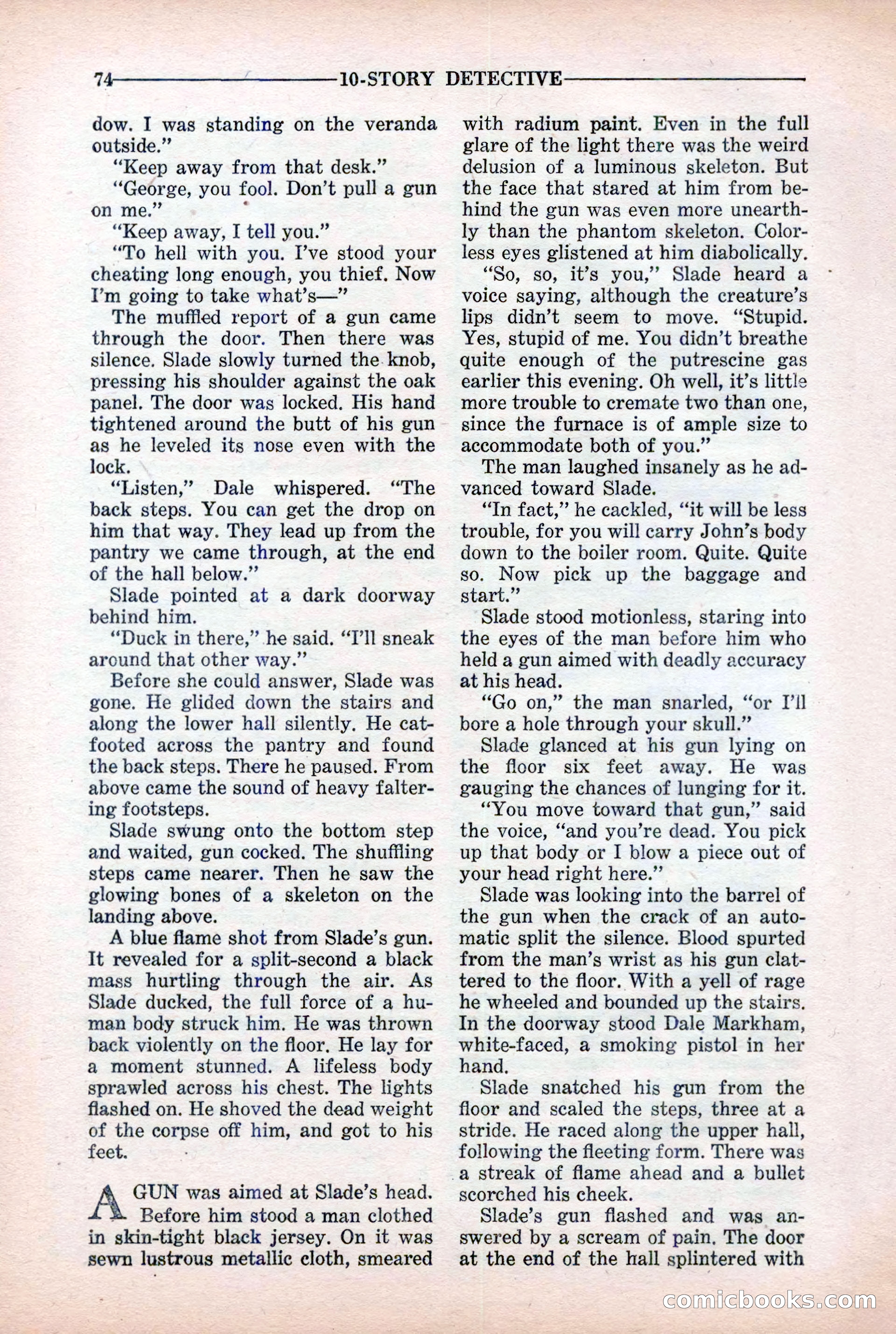 10-Story Detective Magazine Cover — page 76 of 116