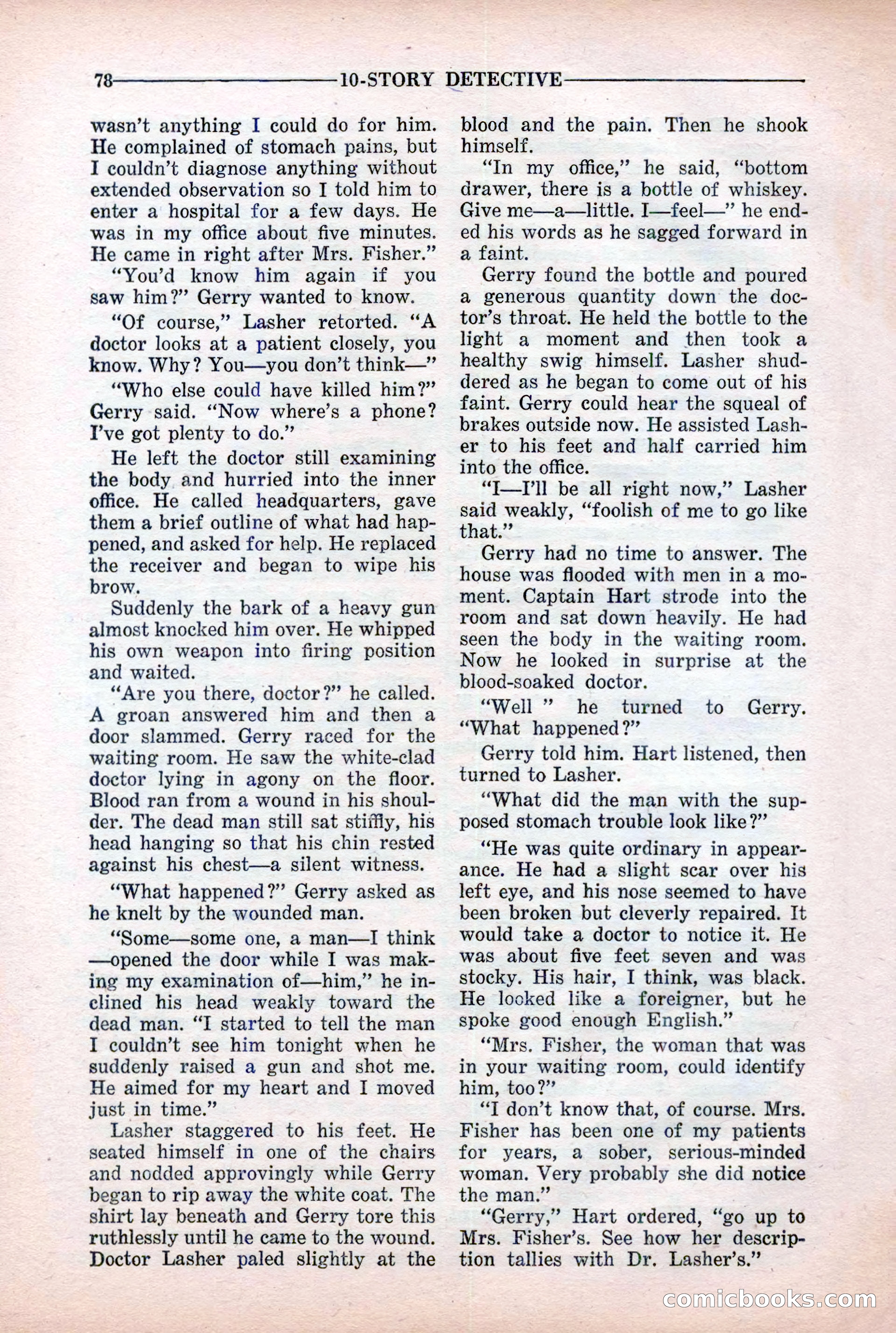 10-Story Detective Magazine Cover — page 80 of 116