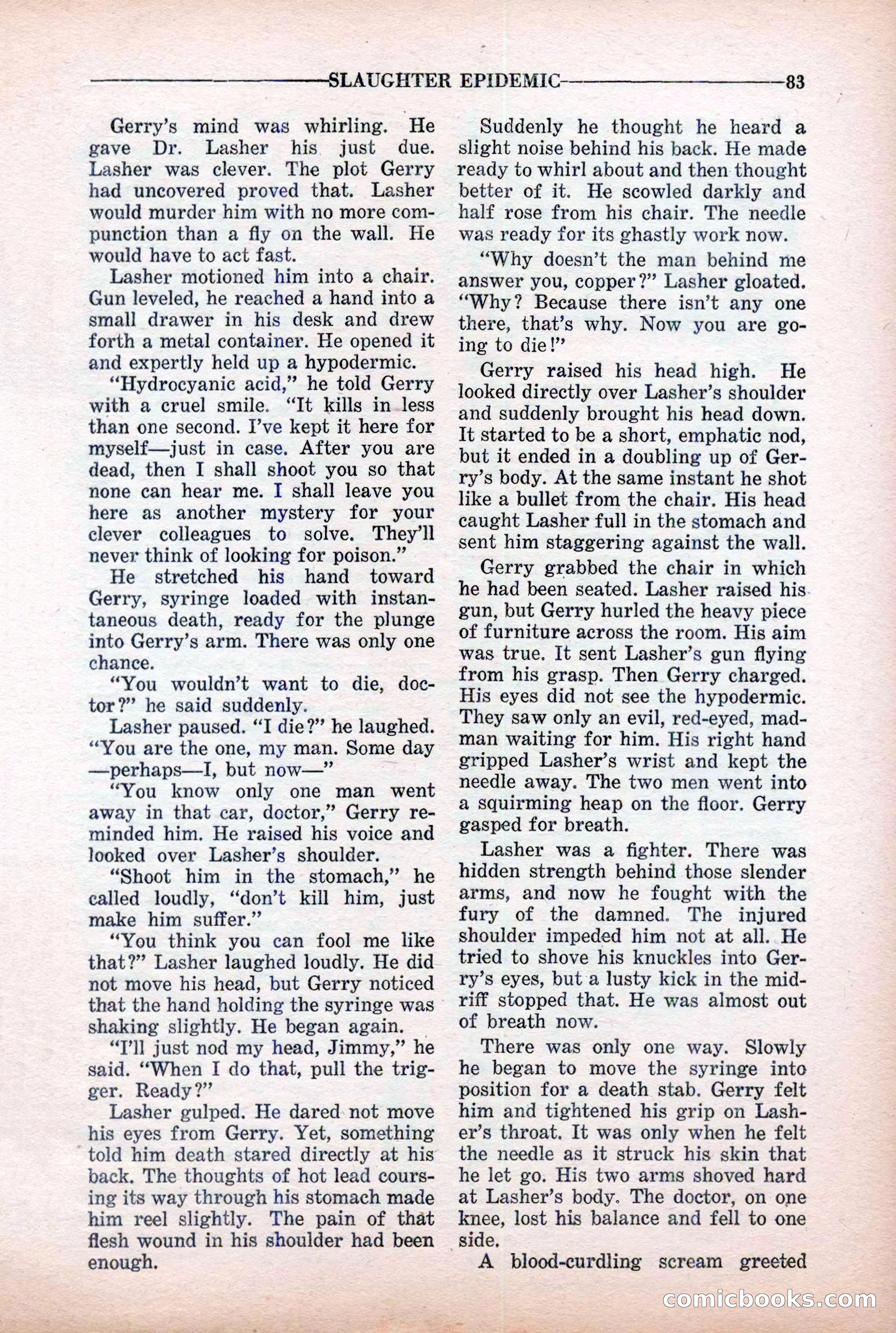 10-Story Detective Magazine Cover — page 85 of 116