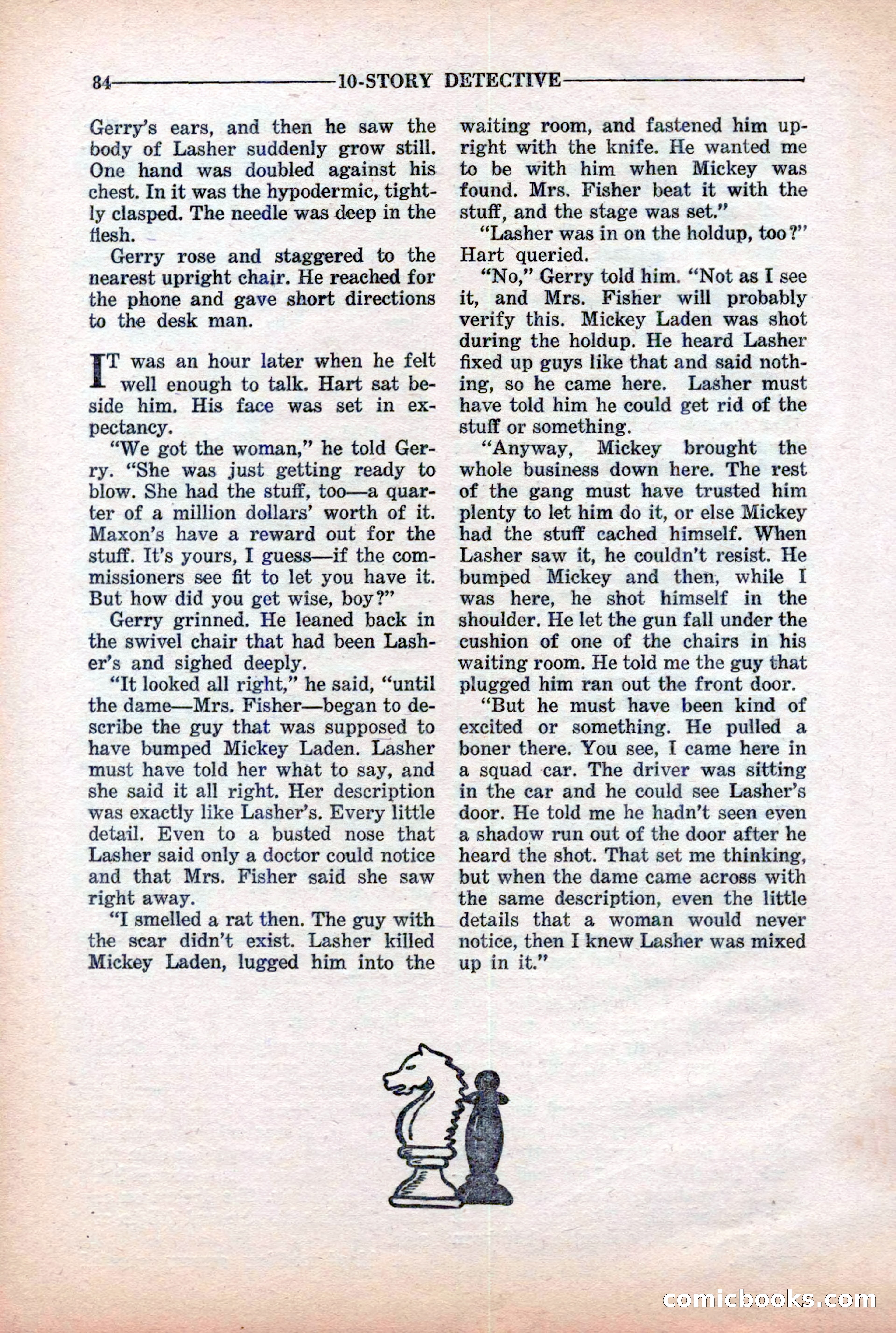 10-Story Detective Magazine Cover — page 86 of 116
