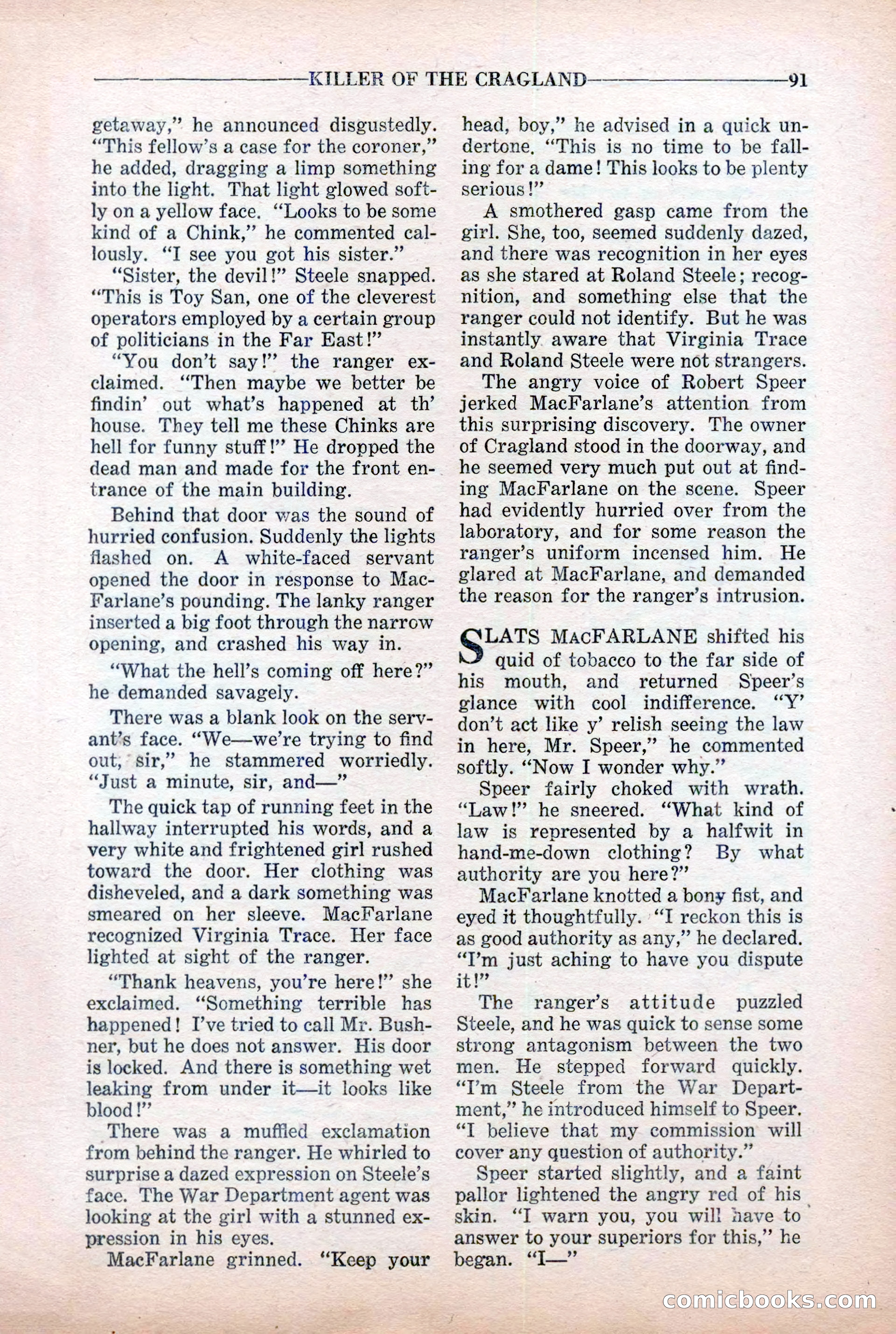 10-Story Detective Magazine Cover — page 93 of 116