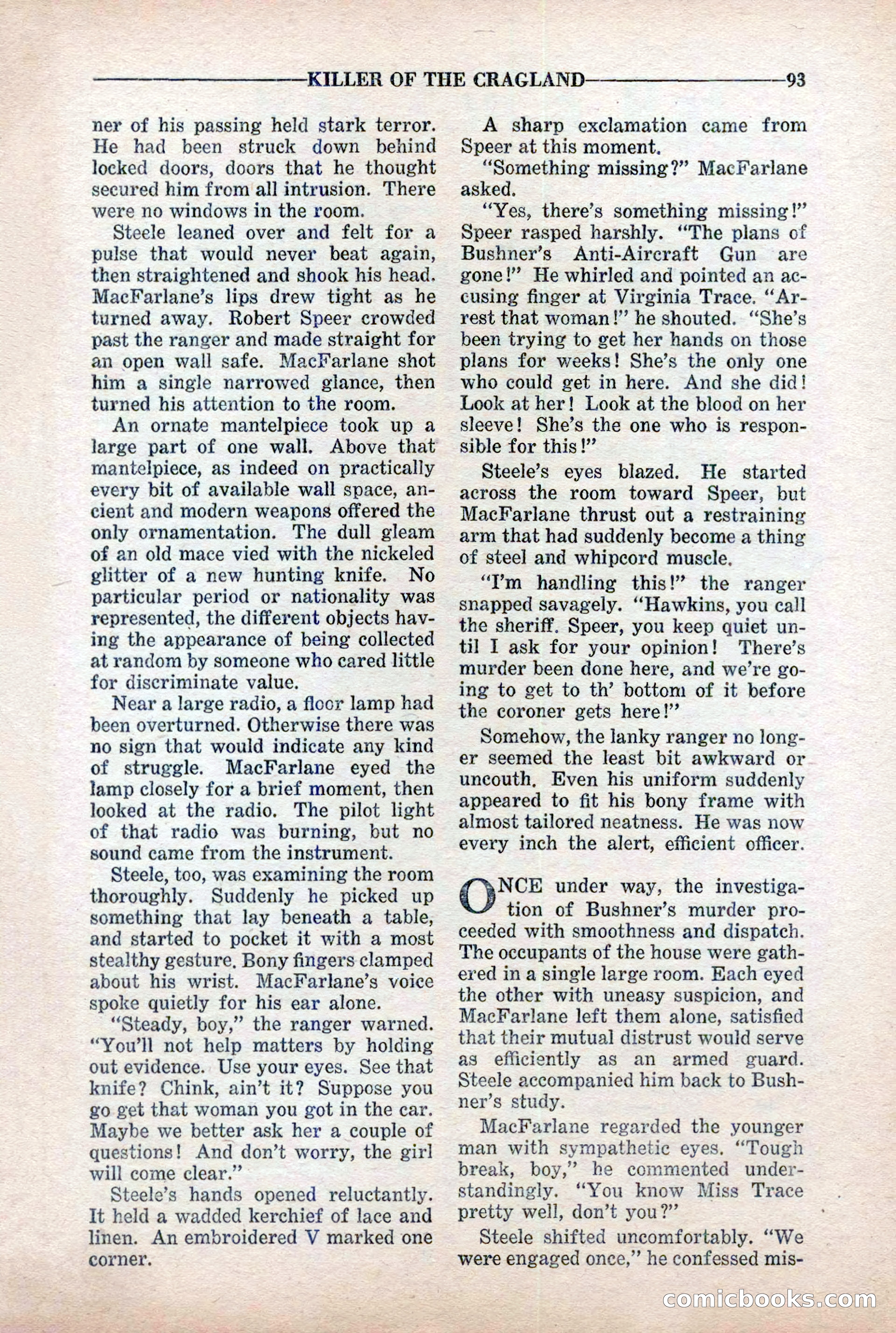 10-Story Detective Magazine Cover — page 95 of 116