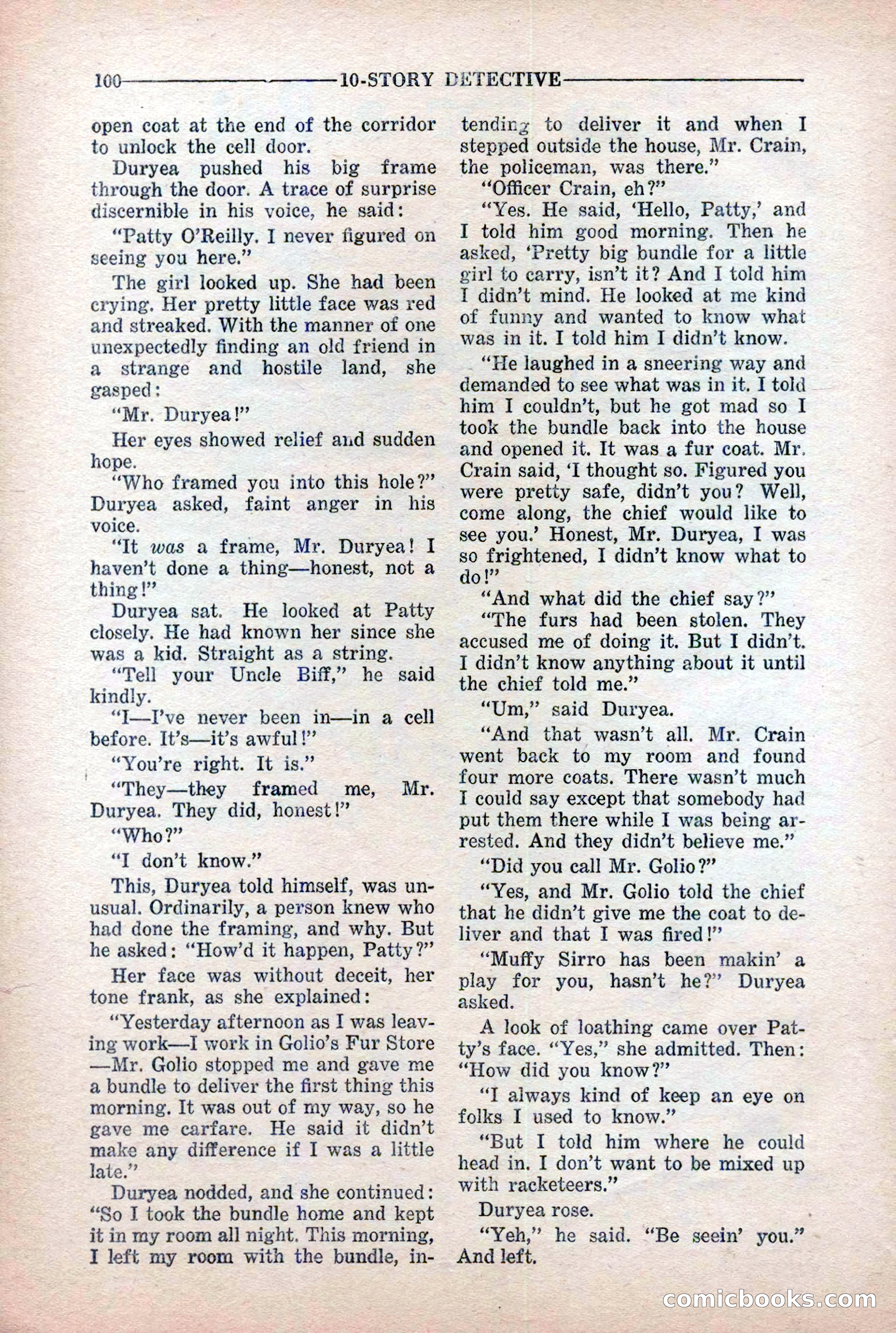 10-Story Detective Magazine Cover — page 102 of 116