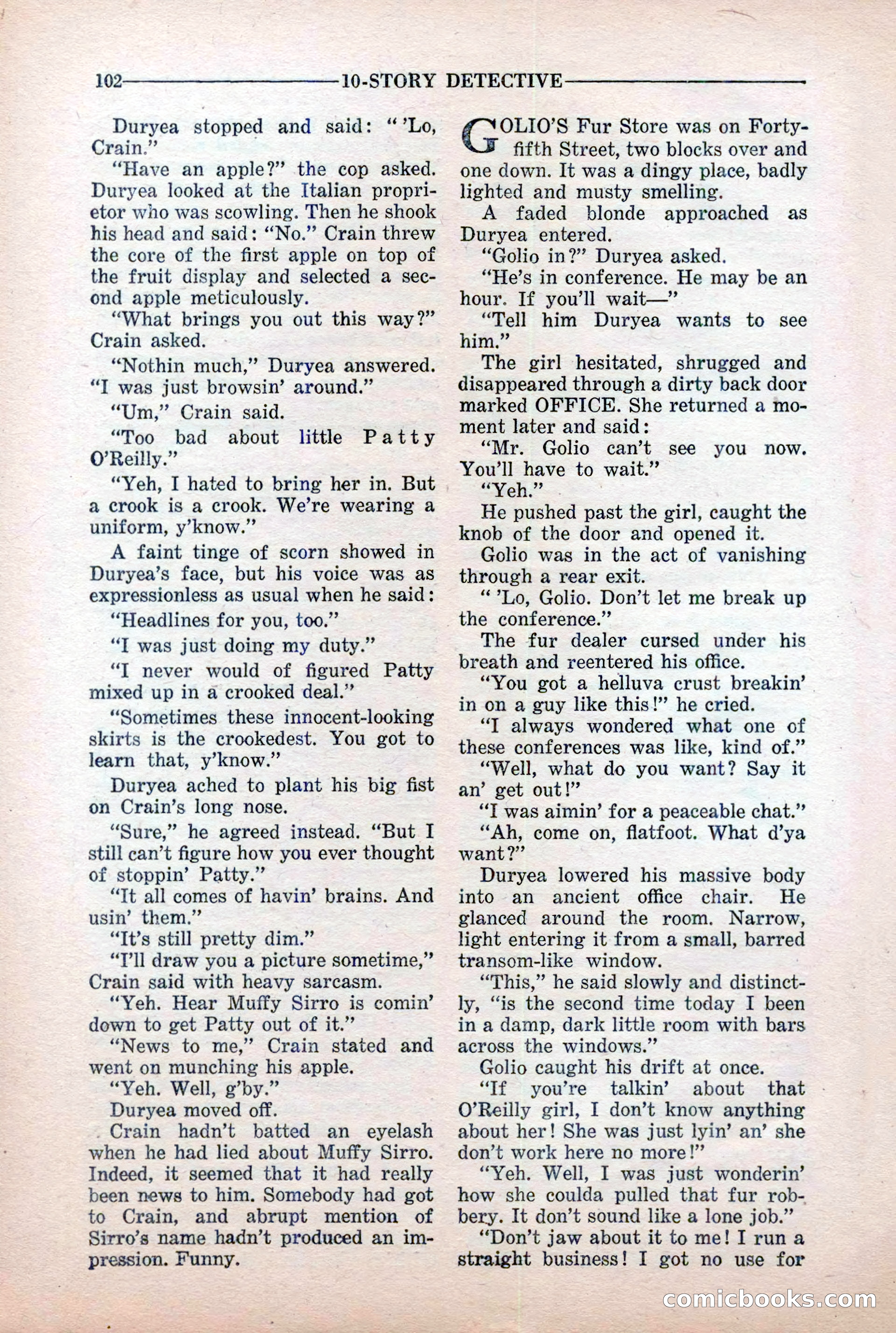 10-Story Detective Magazine Cover — page 104 of 116