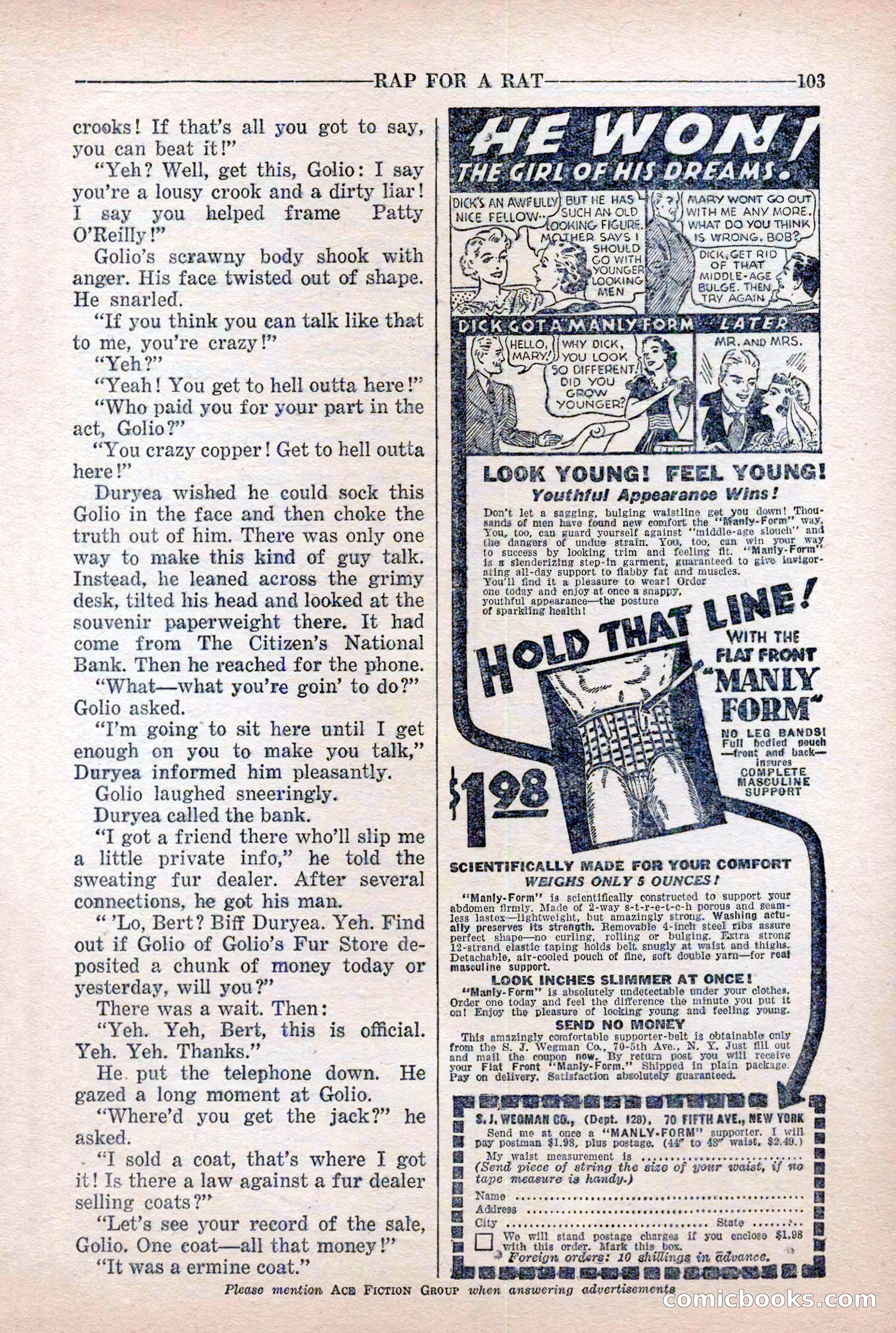 10-Story Detective Magazine Cover — page 105 of 116